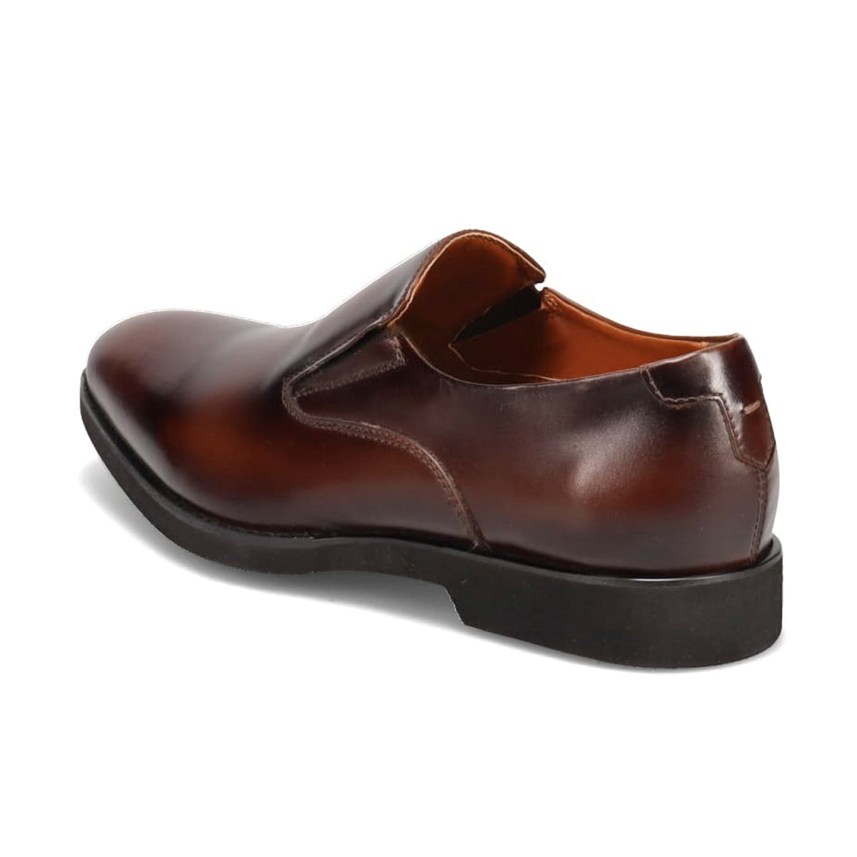 ルーテシア LUTECIA 立体的に見えるラストを使用した軽量スリッポン ドレスシューズ　LU7115 BROWN 25.0