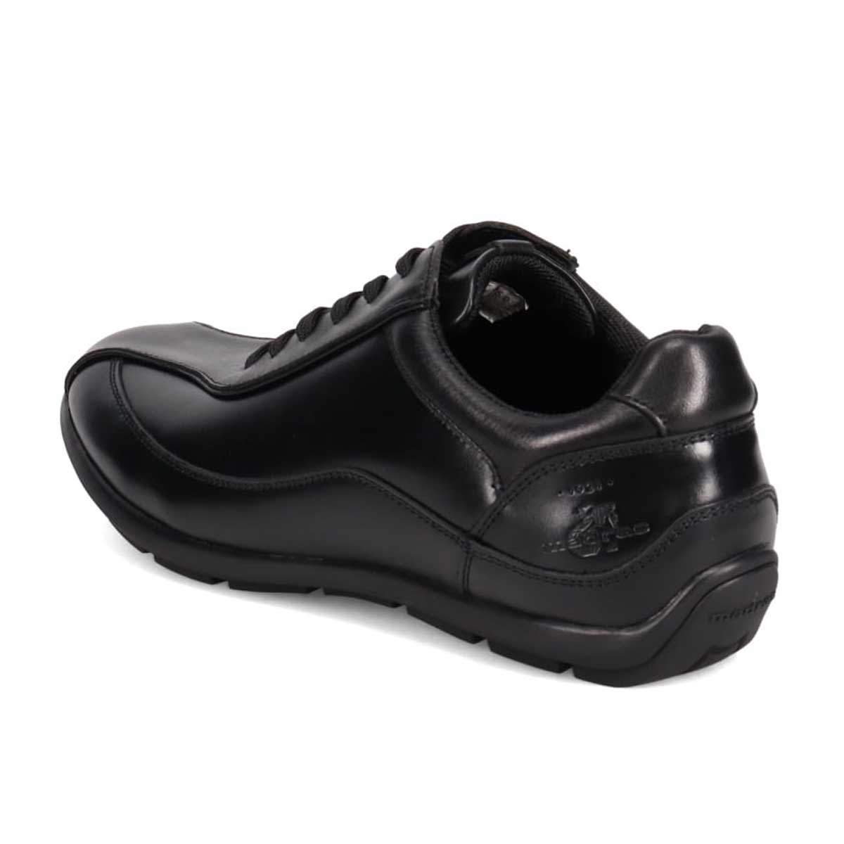マドラス madras metaインソール搭載シューズ  レザースニーカー　M502MT BLACK 25.0