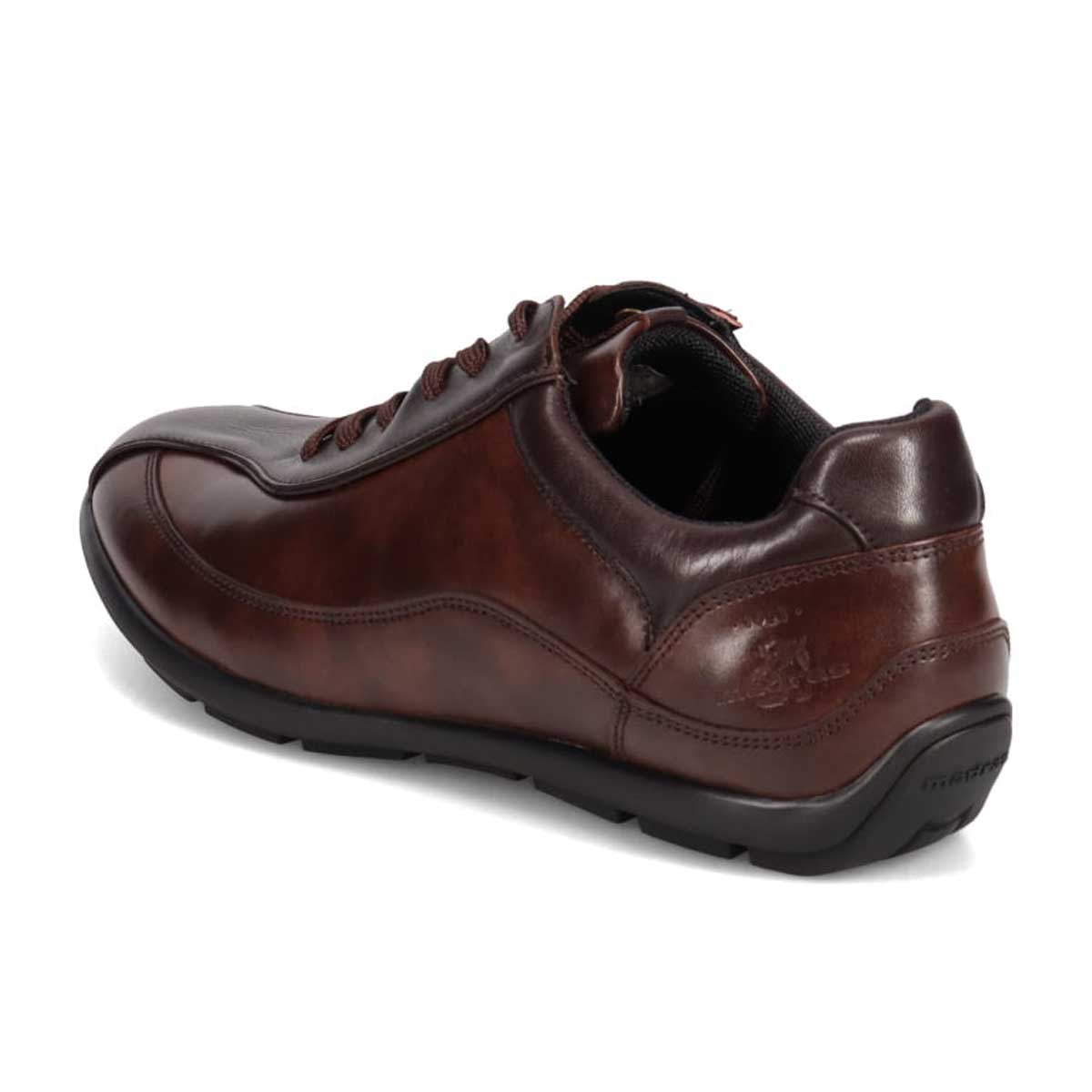 マドラス madras metaインソール搭載シューズ  レザースニーカー　M502MT D-BROWN 25.0