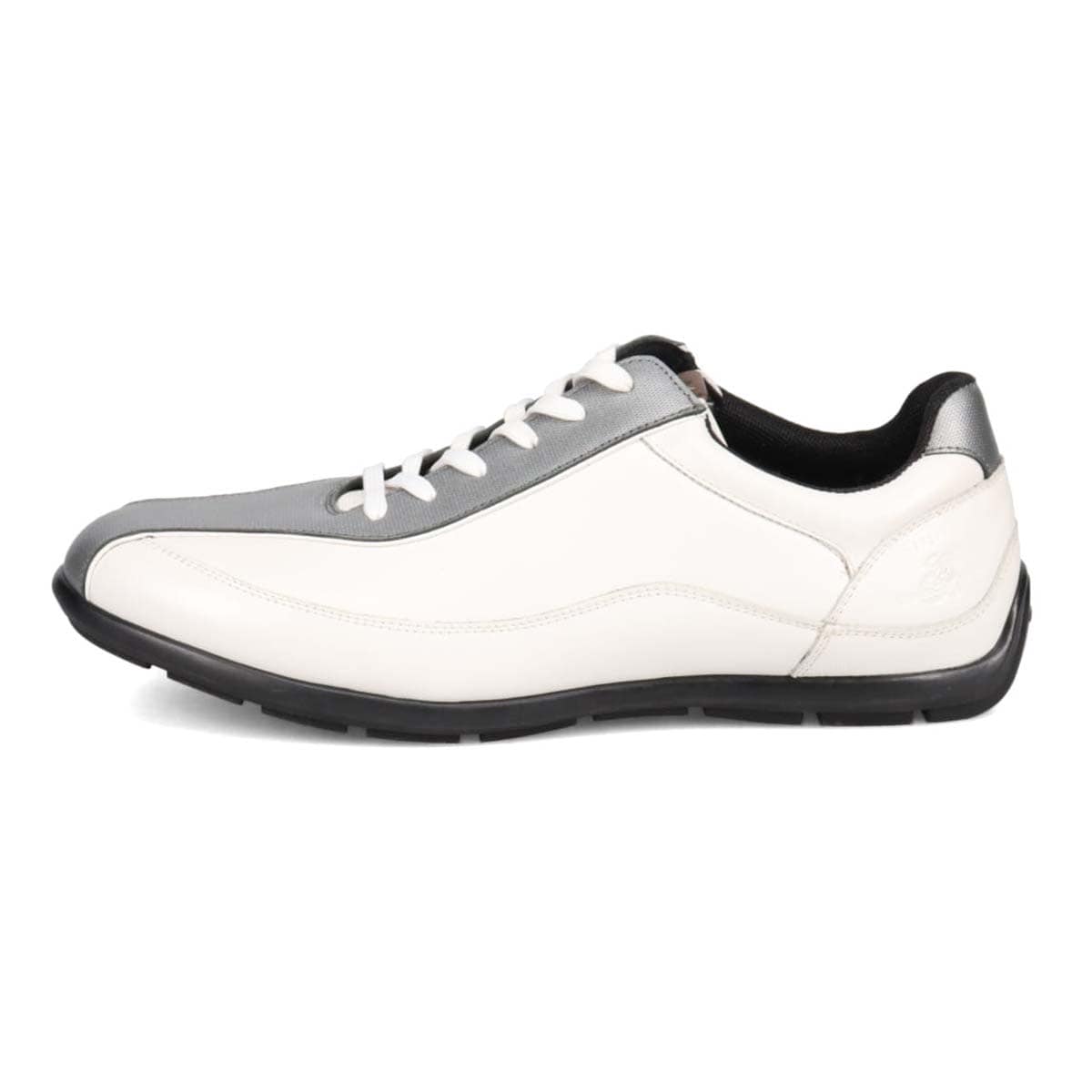 マドラス madras metaインソール搭載シューズ  レザースニーカー　M502MT SILVER/WHITE 25.0