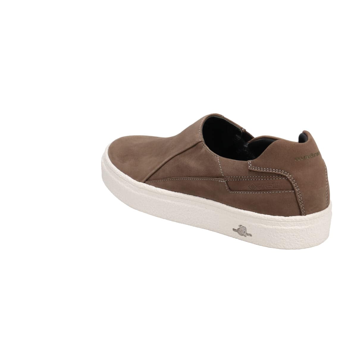 【GORE-TEX】マドラス madras metaインソール搭載シューズ  スリッポンカジュアルシューズ　M510AGMT GRAY-NUBUK 25.0