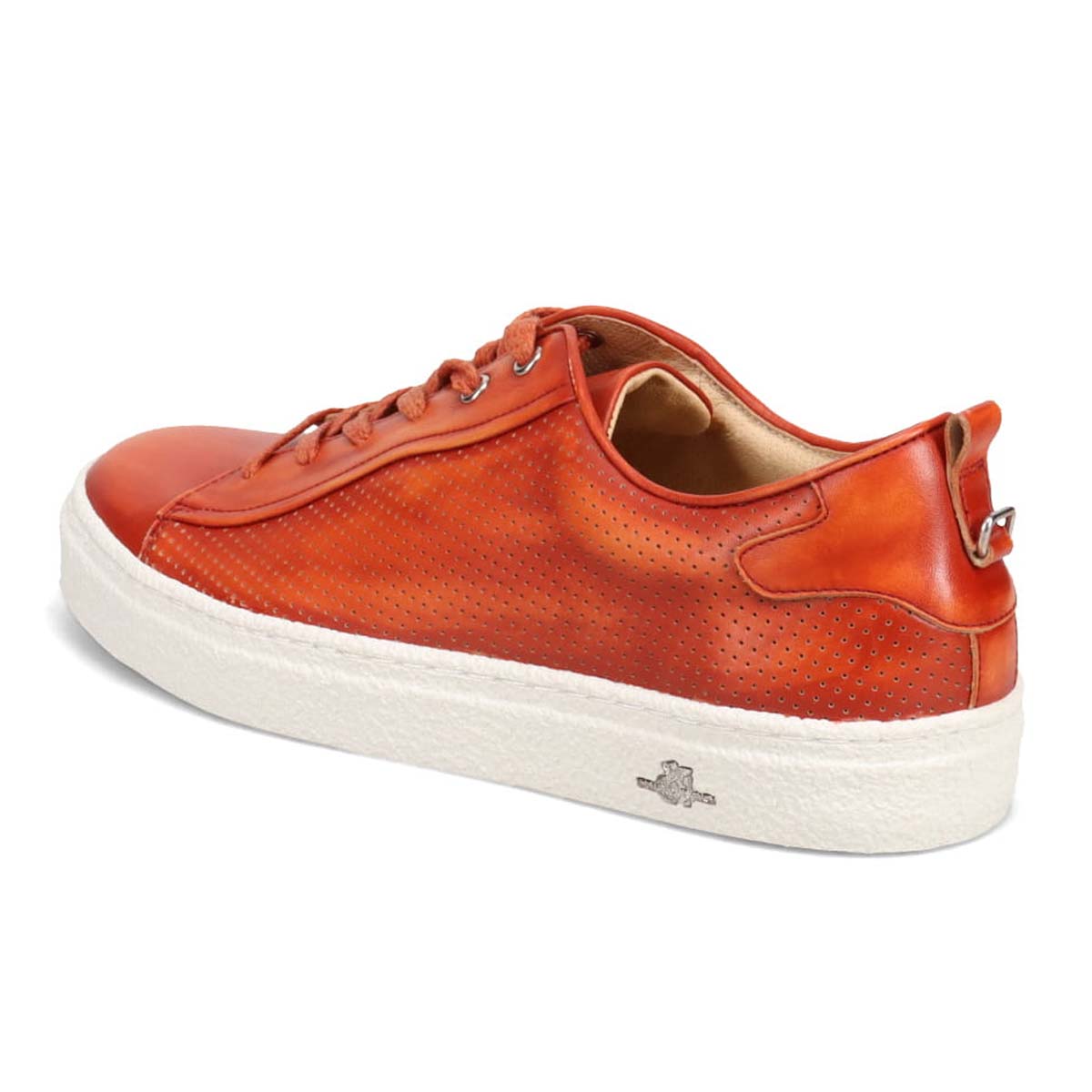 マドラス madras metaインソール搭載シューズ  カジュアルレザースニーカー　M516MT ORANGE 25.0