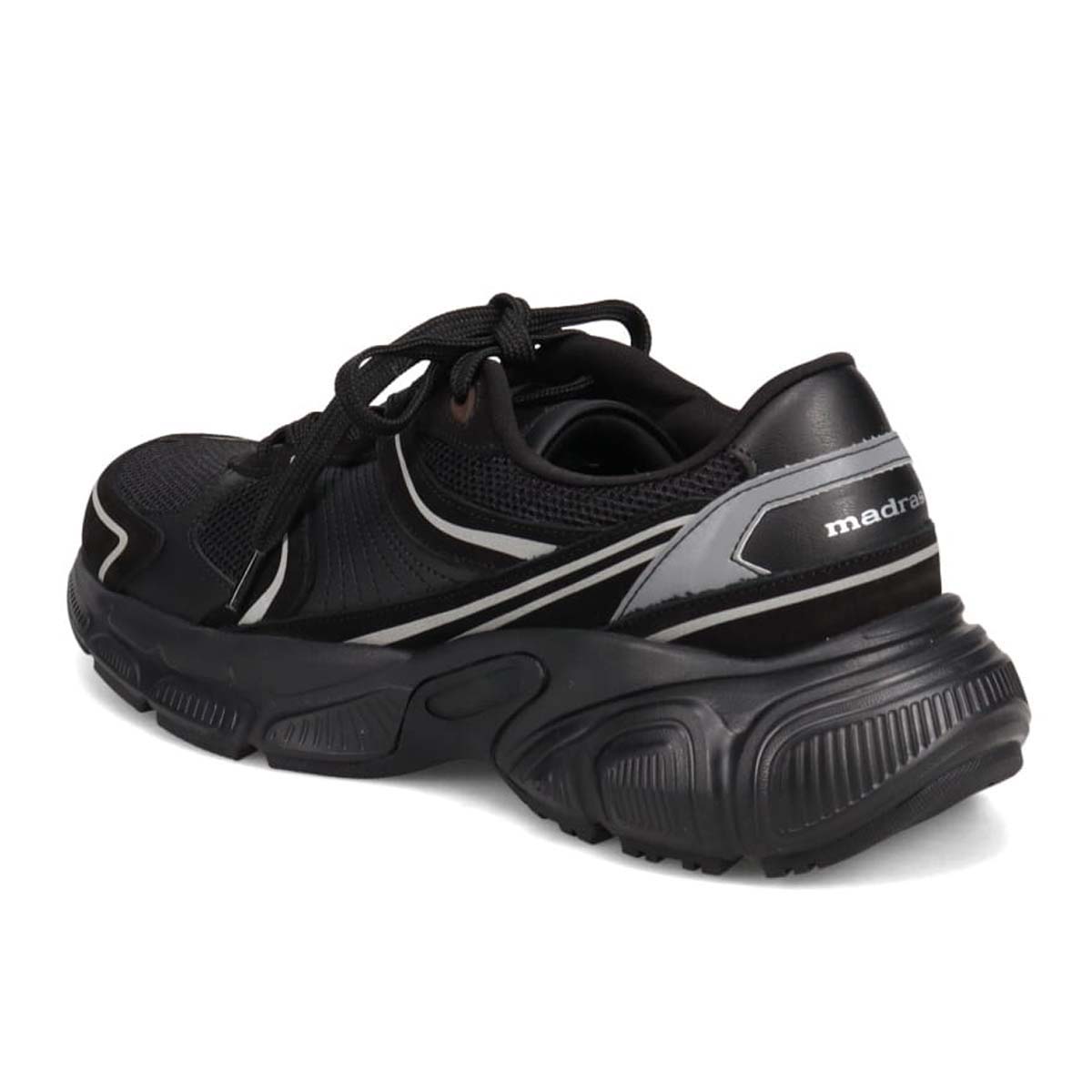 マドラス madras 特許 リカバリーメタインソール搭載シューズ メンズカジュアルスニーカー　M5231MT BLACK 25.0
