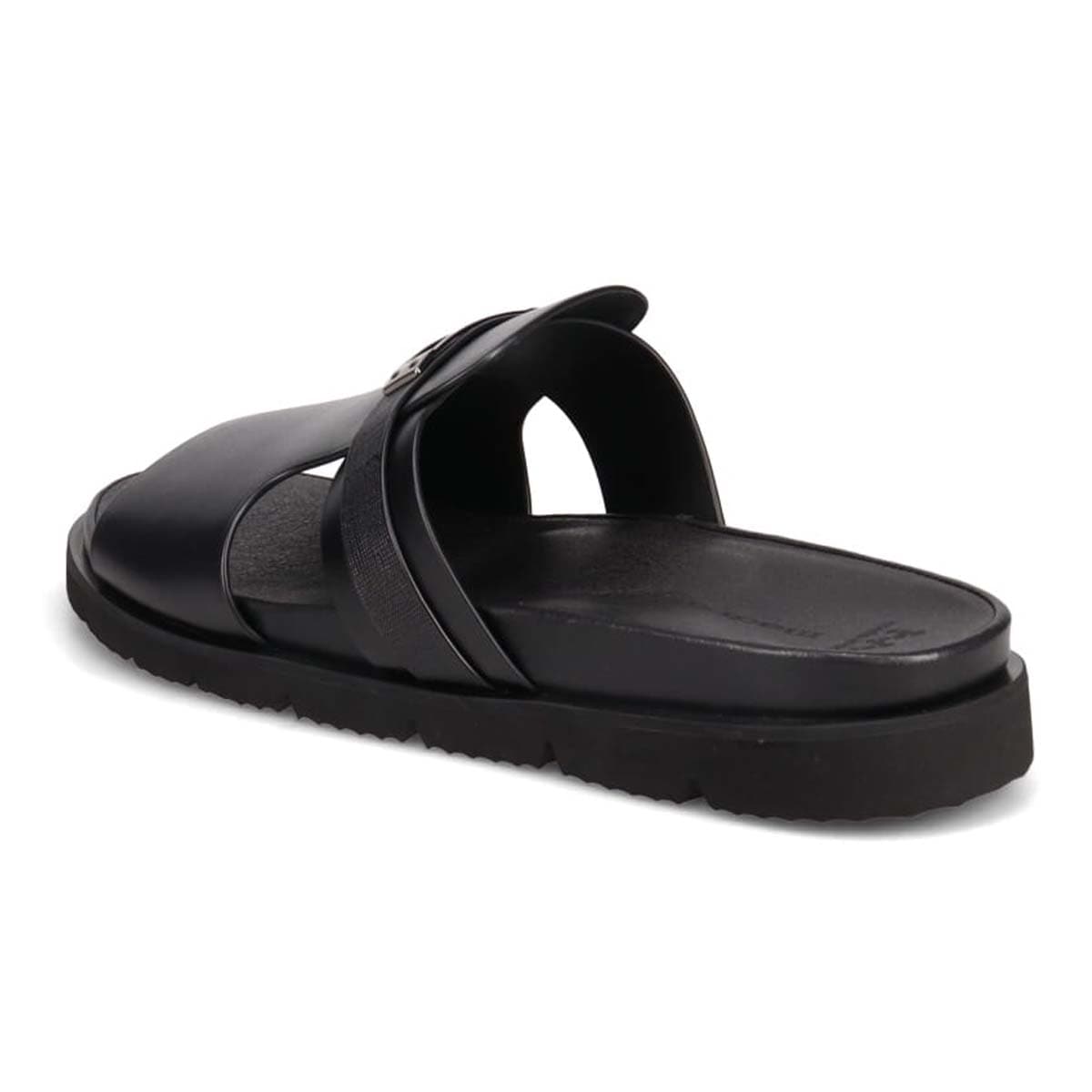 マドラス madras メタインソール搭載シューズ  レザーサンダル  M533MT BLACK M（25.0～25.5ｃｍ）