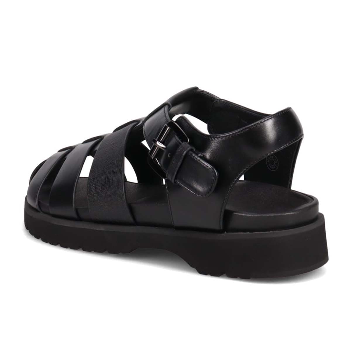 マドラス madras 特許 リカバリーメタインソール搭載シューズ メンズ グルカサンダル　M534MT BLACK-EB M(25.5~26.0cm)