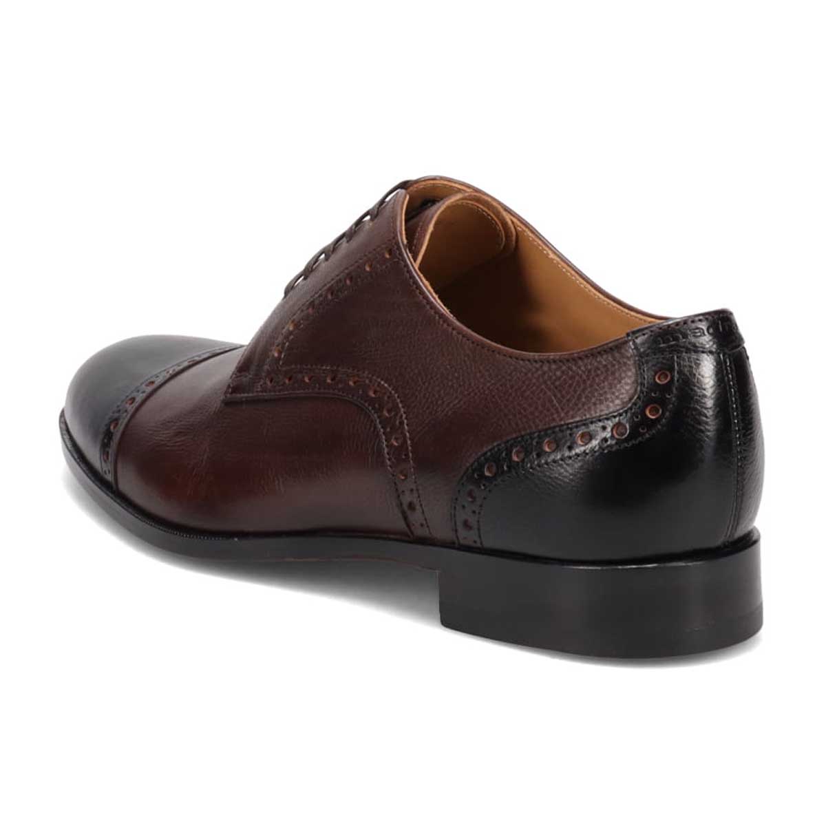 マドラス madras metaインソール  外羽根ストレートチップビジネスシューズ M556MT BLACK/BROWN 25.0
