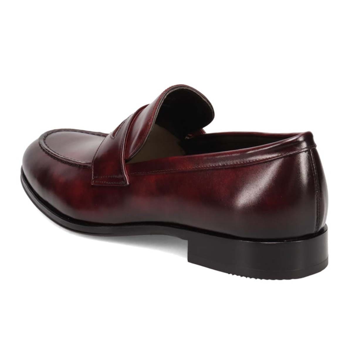 マドラス madras metaインソール搭載シューズ  コインローファー　M622MT BURGUNDY 25.0