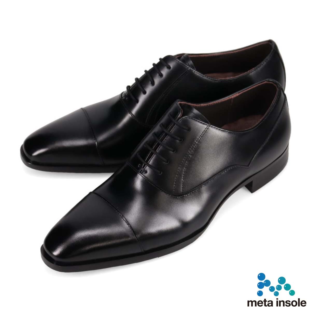 マドラス madras 特許 リカバリーメタインソール搭載シューズ  内羽根ストレートチップドレスシューズ　M640MT BLACK 25.0