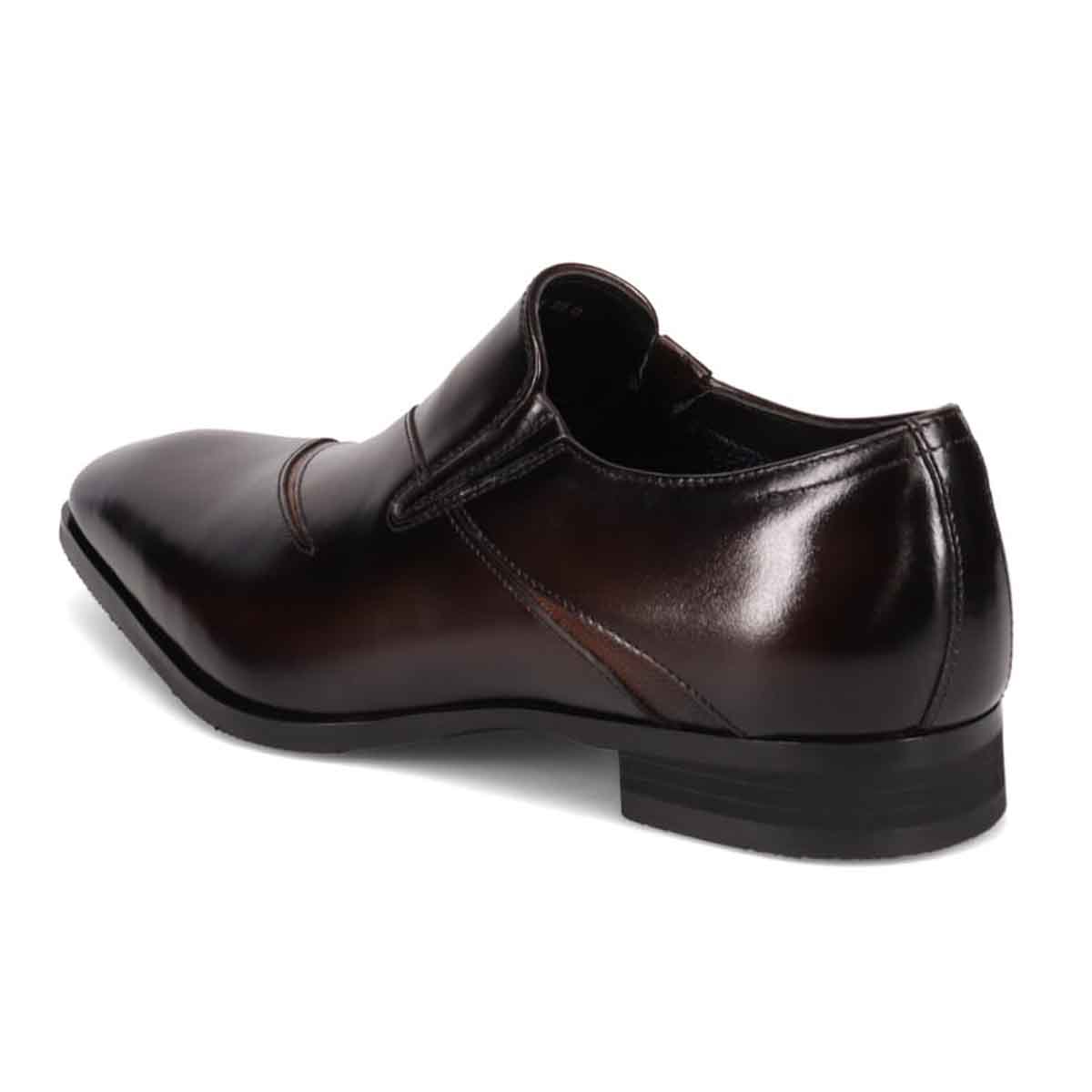 【GORE-TEX】マドラス madras 特許 Recovery meta insole搭載シューズ　ゴアテックス スリッポンドレスシューズ　M717MT D-BROWN/BROWN 25.0