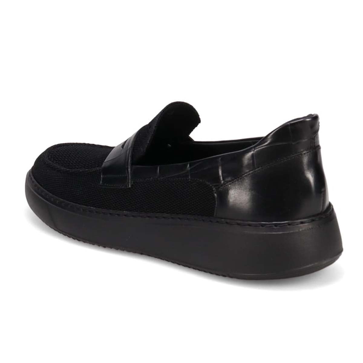 マドラス madras 特許 リカバリーメタインソール搭載シューズ メンズスリッポンニットスニーカー　M8888MT BLACK/BLACK 25.0