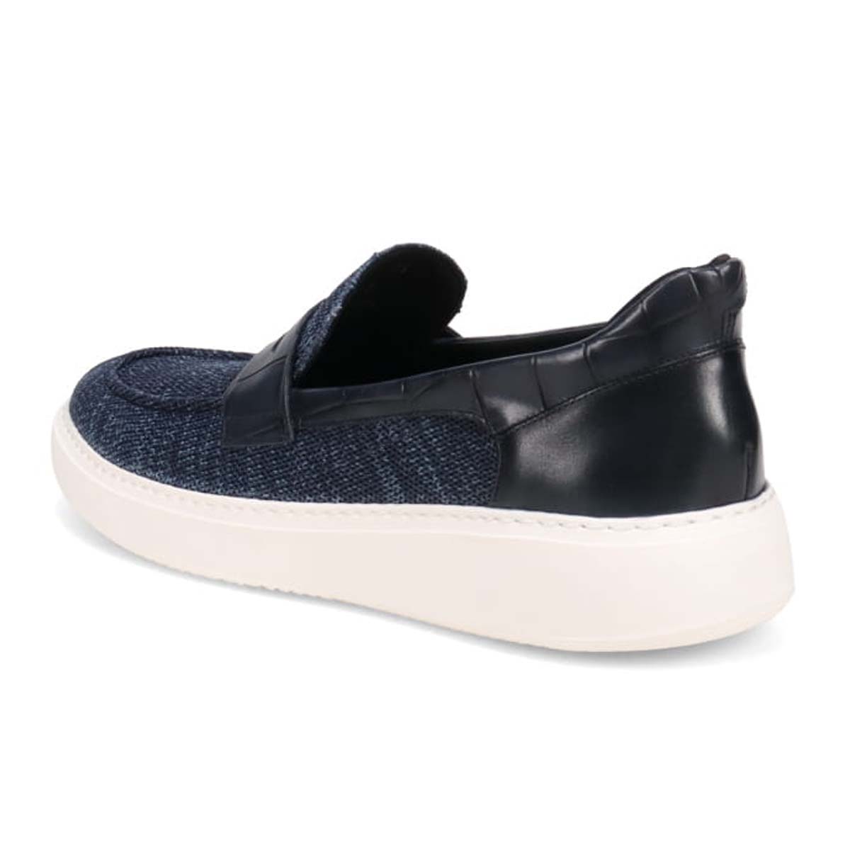 マドラス madras 特許 リカバリーメタインソール搭載シューズ メンズスリッポンニットスニーカー　M8888MT BLUE/NAVY 25.0