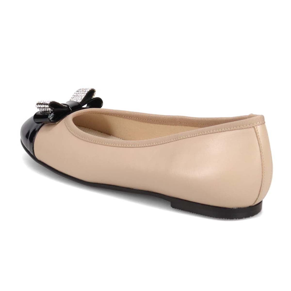 マドラス madras metaインソール搭載　幅広いスタイリングに華やぎをもたらす万能バレーシューズ　MAL9120MT BLACK/BEIGE 23.0