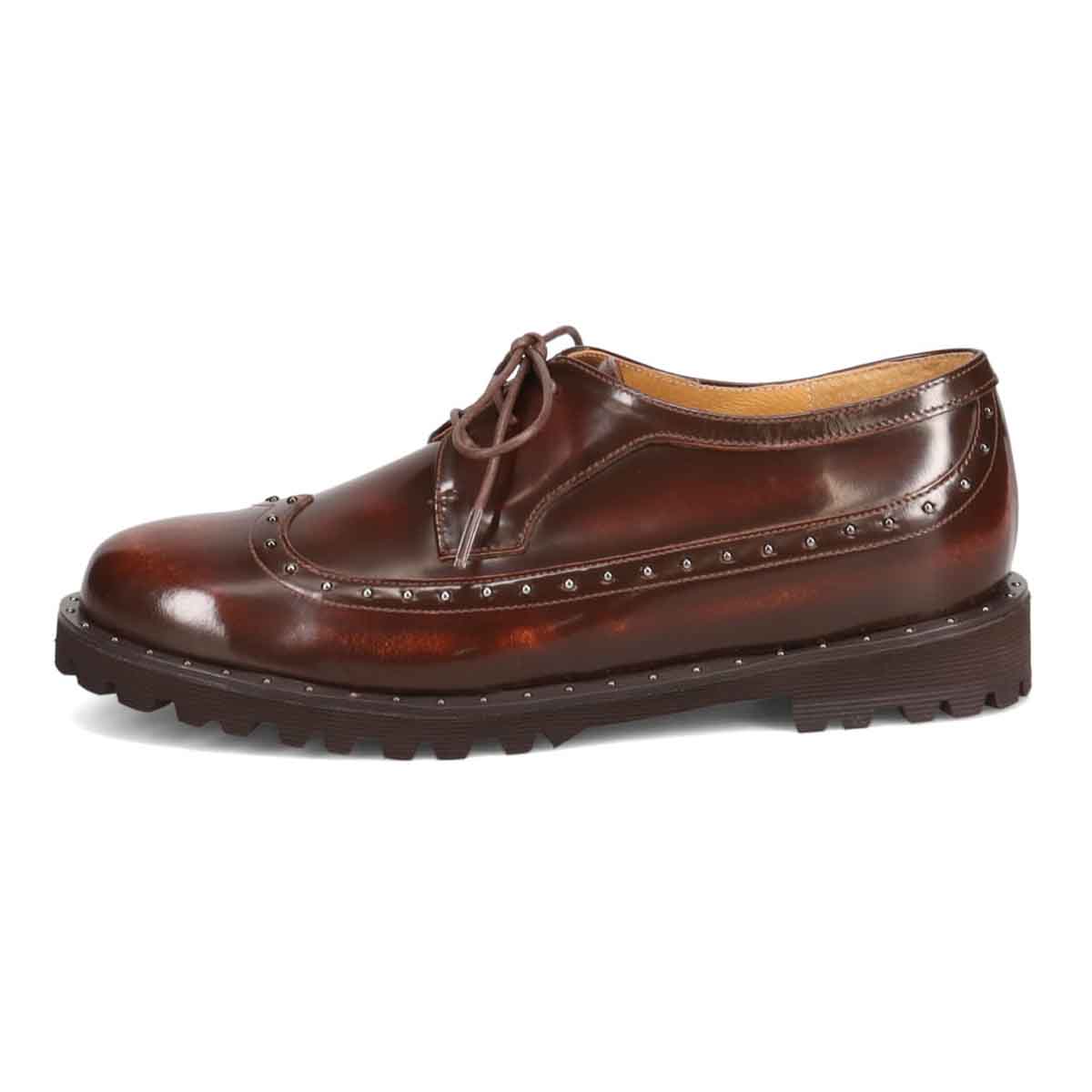 マドラス madras 特許 Recovery meta insole搭載　上質できちんと感のあるレースアップシューズ　MAL9126AMT BROWN 23.0