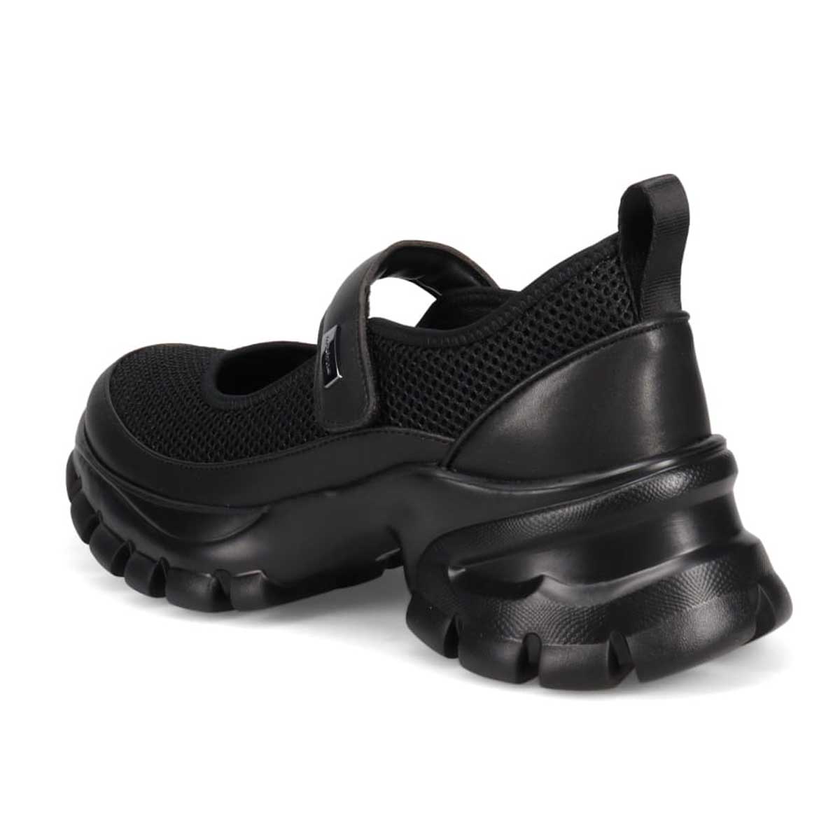 マドラス madras 特許 metaインソール搭載　進化系厚底メリージェーンスニーカー　MAL9157MT BLACK 36（23.0ｃｍ相当）