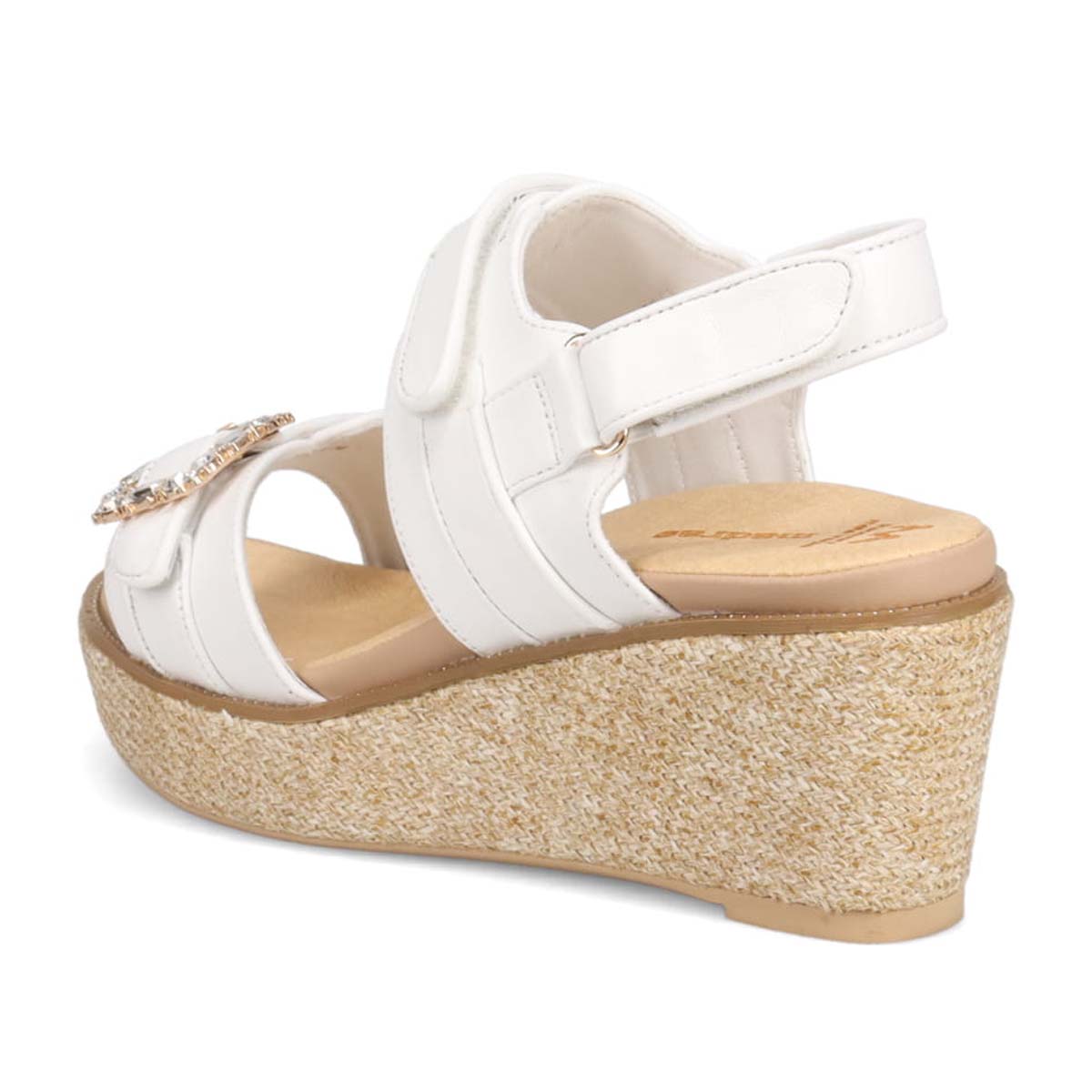 マドラス madras リカバリーmetaインソール搭載　スタイルアップ厚底サンダル　MAL9160MT WHITE M(23.5cm相当)