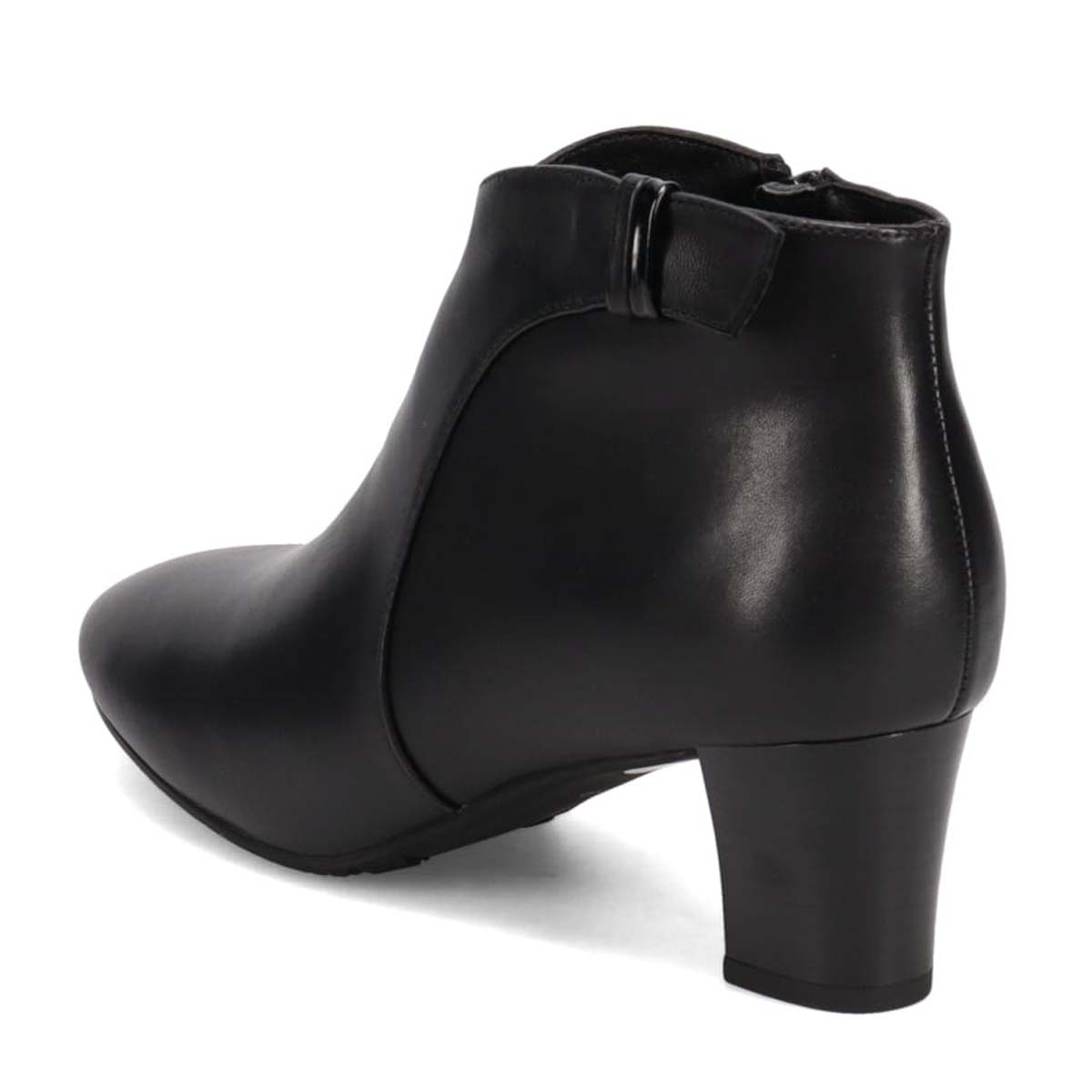 【撥水仕様】【防滑】ミッシー デ ミッシー missy des missy ヒールブーツ　MMD2303 BLACK 23.0