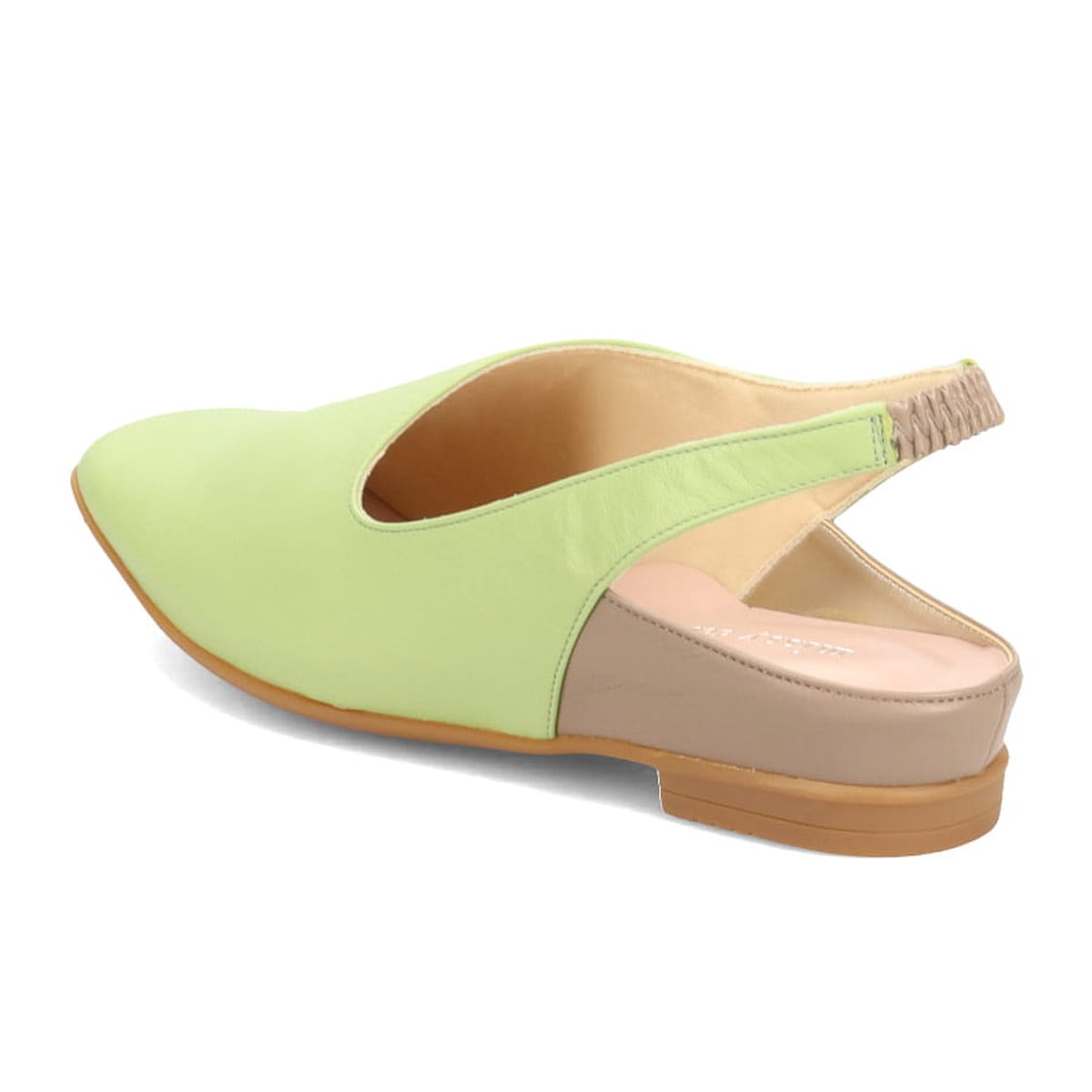 ミッシー デ ミッシー missy des missy 斜めカットデザインパンプス　MMD3634 L-GREEN 23.0