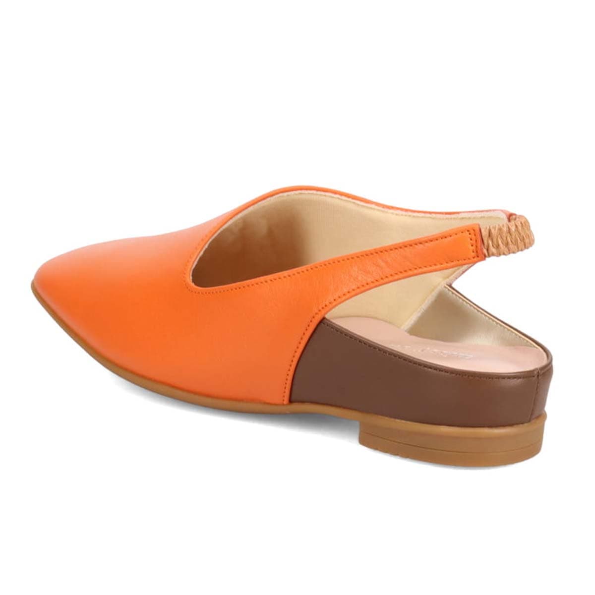 ミッシー デ ミッシー missy des missy 斜めカットデザインパンプス　MMD3634 ORANGE/ORANGE 23.0