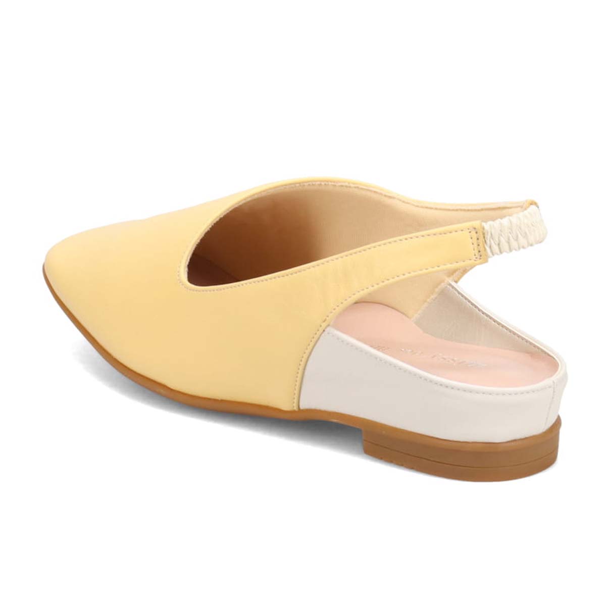 ミッシー デ ミッシー missy des missy 斜めカットデザインパンプス　MMD3634 YELLOW 23.0