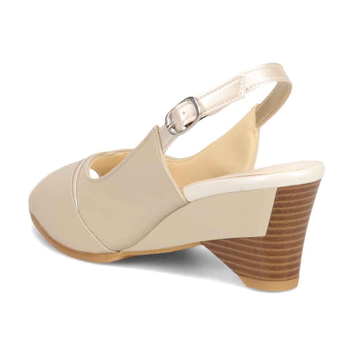 ミッシー デ ミッシー missy des missy Vカット・ウエッジサンダル  MMD3638 BEIGE 23.0