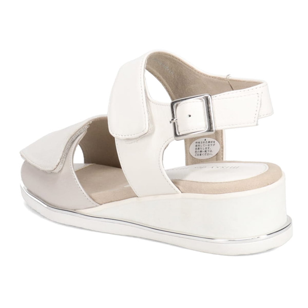 ミッシー デ ミッシー missy des missy 軽量ソールのキレイめスポーツサンダル  MMD7523 WHITE/C M