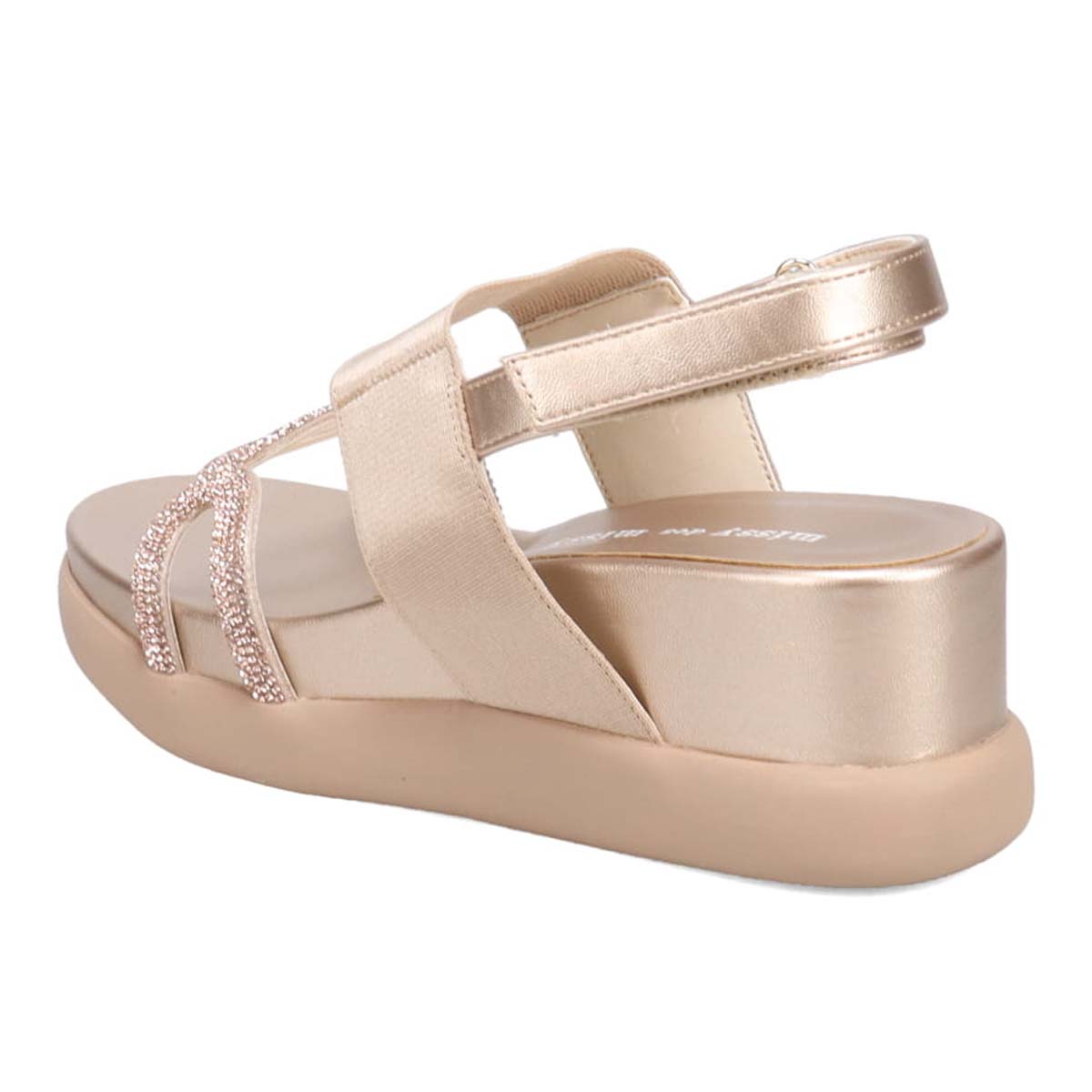 ミッシーデミッシー missy des missy ウェッジヒールサンダル　MMD8001 BEIGE M　(23.0～23.5)