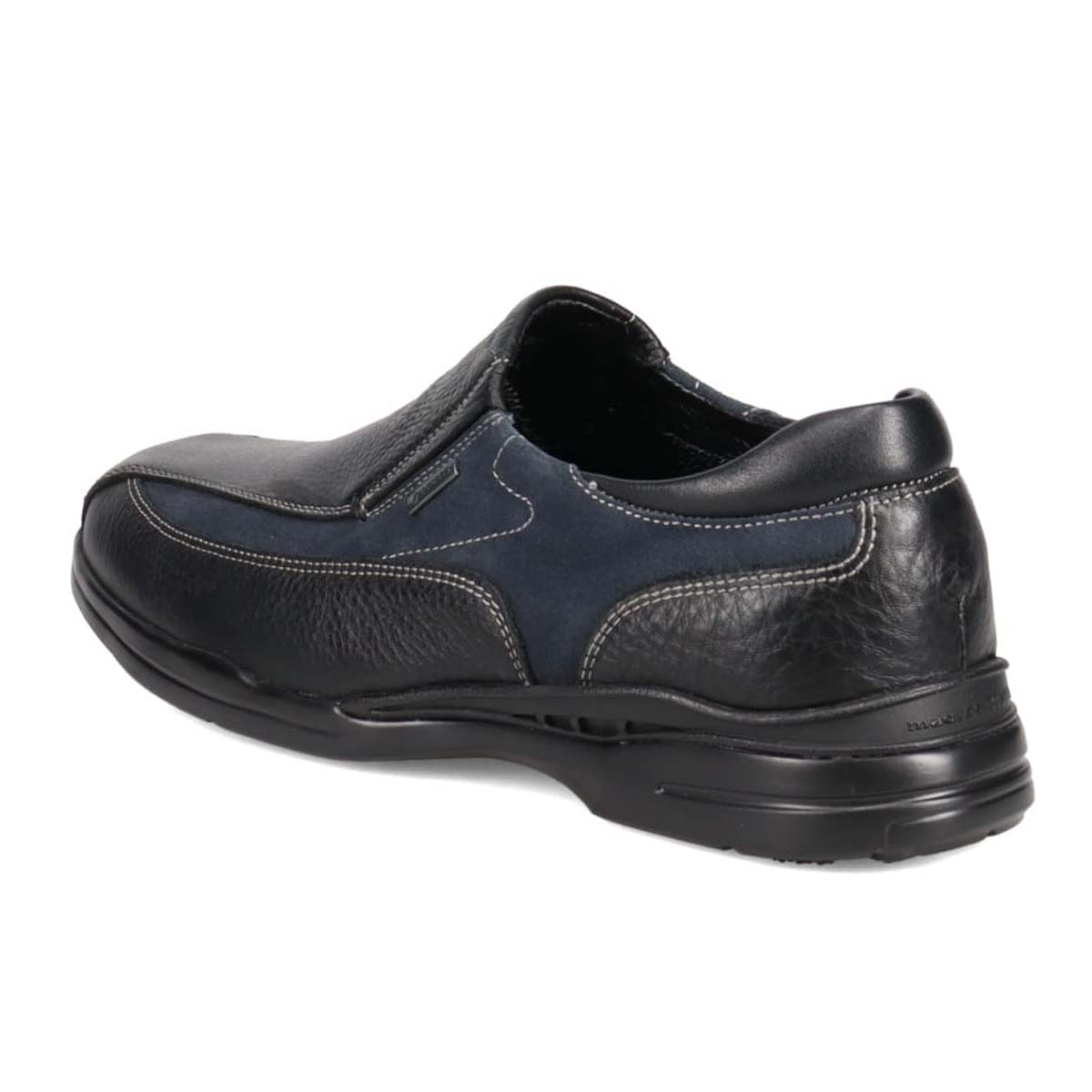 【GORE-TEX】マドラスウォーク madrasWalk　全天候快適　スリッポンタウンカジュアルシューズ　MW7401 BLACK/NAVY 25.0