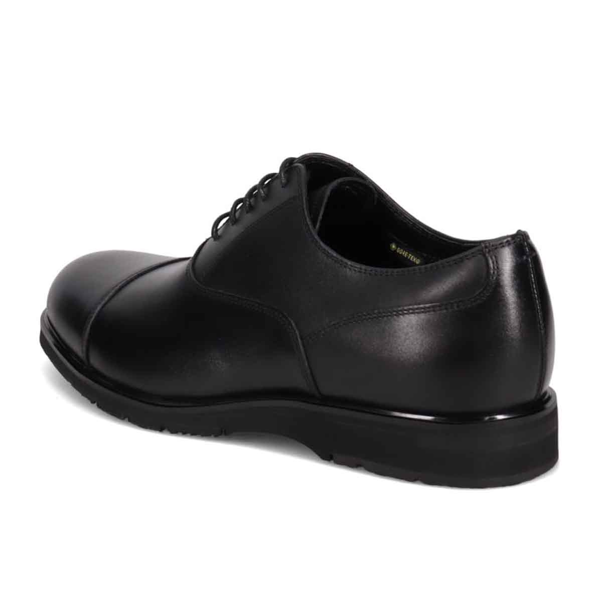【GORE-TEX】madras Walk「Recovery Shiatsu Insole」搭載　指圧効果により血行をよくする。ゴアテックス搭載   防滑  幅広4E  ラウンド 内羽根ストレートチップドレスカジュアルシューズ　MW7413HR BLACK 25.0