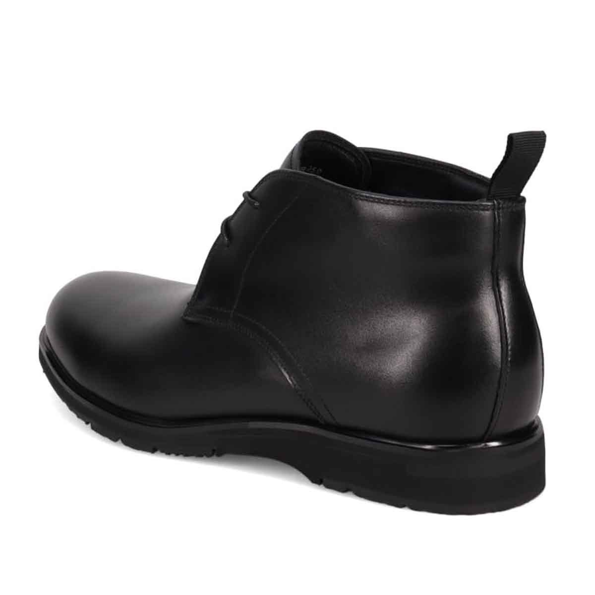 【GORE-TEX×防滑】madras Walk「Recovery Shiatsu Insole」搭載　指圧効果により血行をよくする。ゴアテックス搭載   防滑  幅広4E ラウンド ドレスカジュアルブーツ　MW7414HR BLACK 25.0