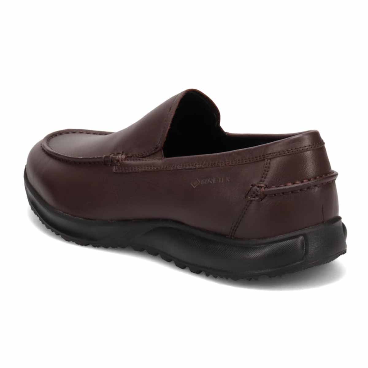 【GORE-TEX】マドラスウォーク madras Walk 「Recovery Shiatsu Insole」搭載で指圧効果により血行をよくする。　全天候快適な ゴアテックススリッポン・カジュアルシューズ　MW7605R D-BROWN 25.0
