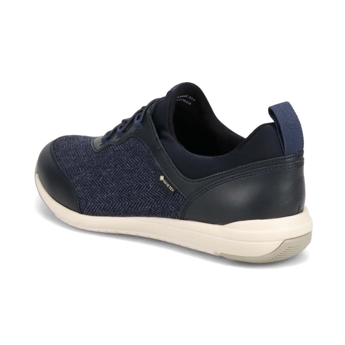 【GORE-TEX】 通勤快適 マドラスウォーク madras Walk  トラベルウォーキングにもお勧め！ 疲れない快適軽量スニーカー MWL1004S D-NAVY-Tex 23