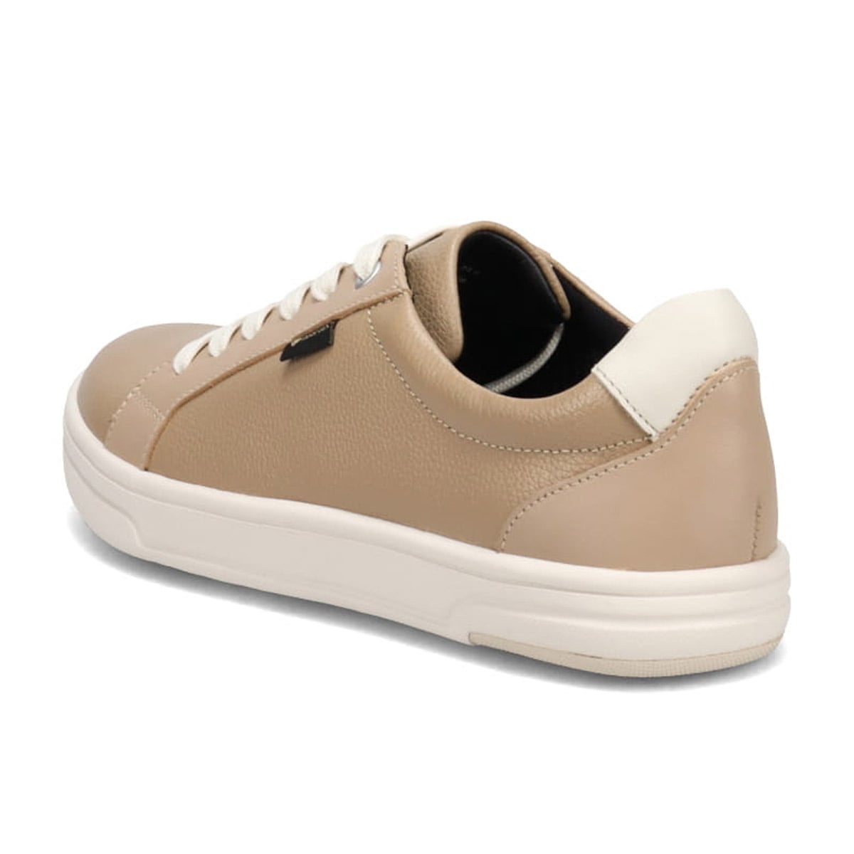 【GORE-TEX】マドラスウォーク madras Walk  足馴染みの良い革にグレードアップ 旅行に最適 コートレザースニーカー  MWL1022 BEIGE 23.0