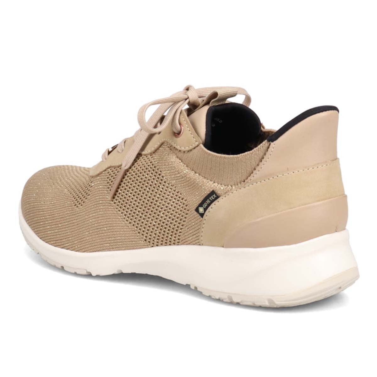 【GORE-TEX】マドラスウォーク madras Walk 「Recovery Shiatsu Insole」搭載で指圧効果により血行をよくする。カジュアルレースアップクイックフィットスニーカー  MWL1035R BEIGE 23.0