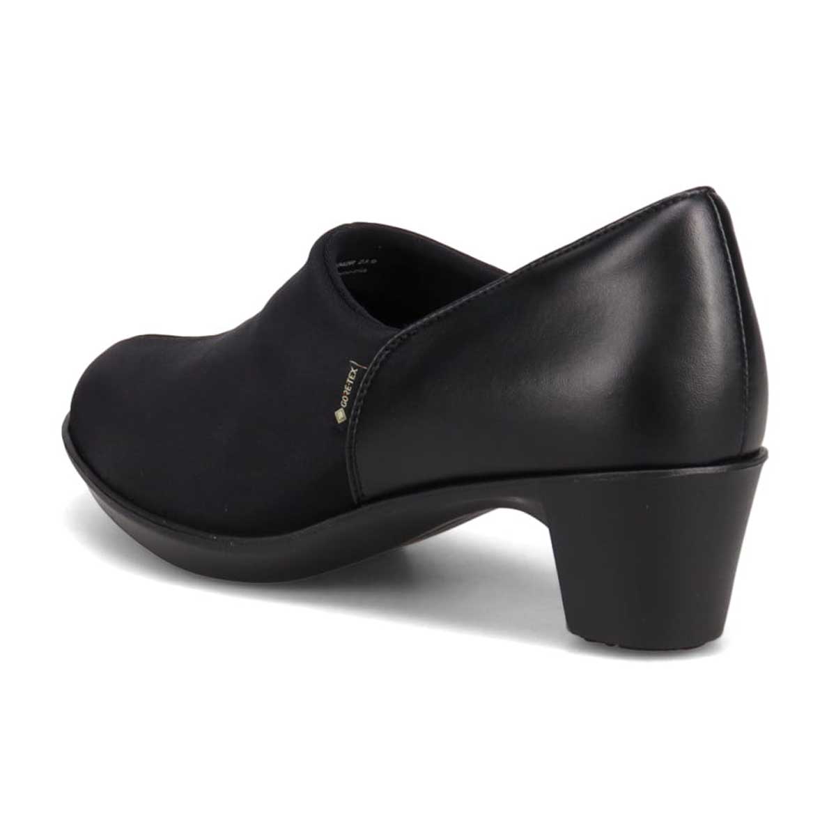 【GORE-TEX】マドラスウォーク madras Walk 「リカバリーインソール」搭載で指圧効果により血行を115％促進。エレカジパンプス　MWL1042R BLACK 23.0