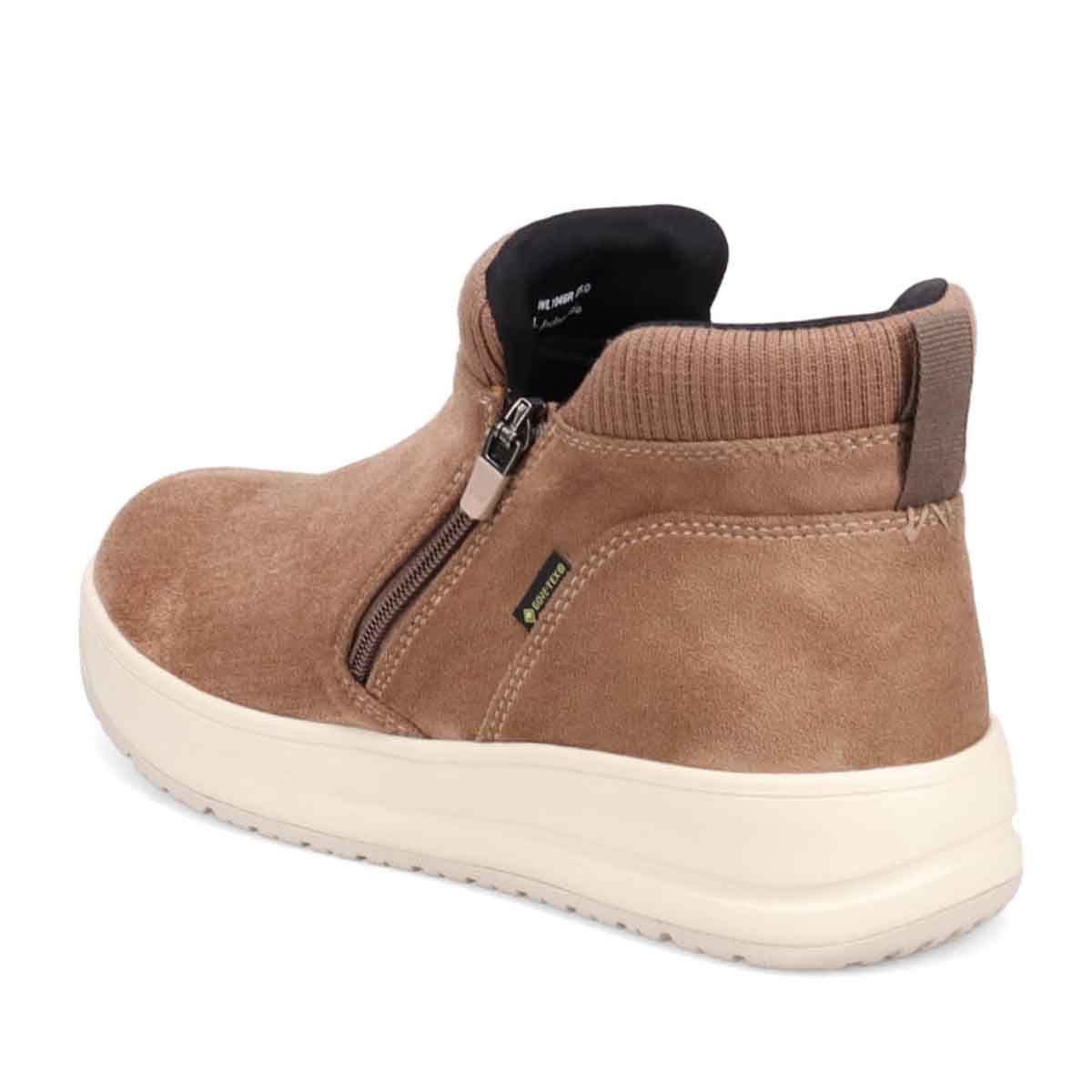 【GORE-TEX】マドラスウォーク madras Walk 「Recovery Shiatsu Insole」搭載　指圧効果により血行をよくする。防滑　外ジッパーリブ付きカジュアルブーツ MWL1046R OAK-SILKY 23.0