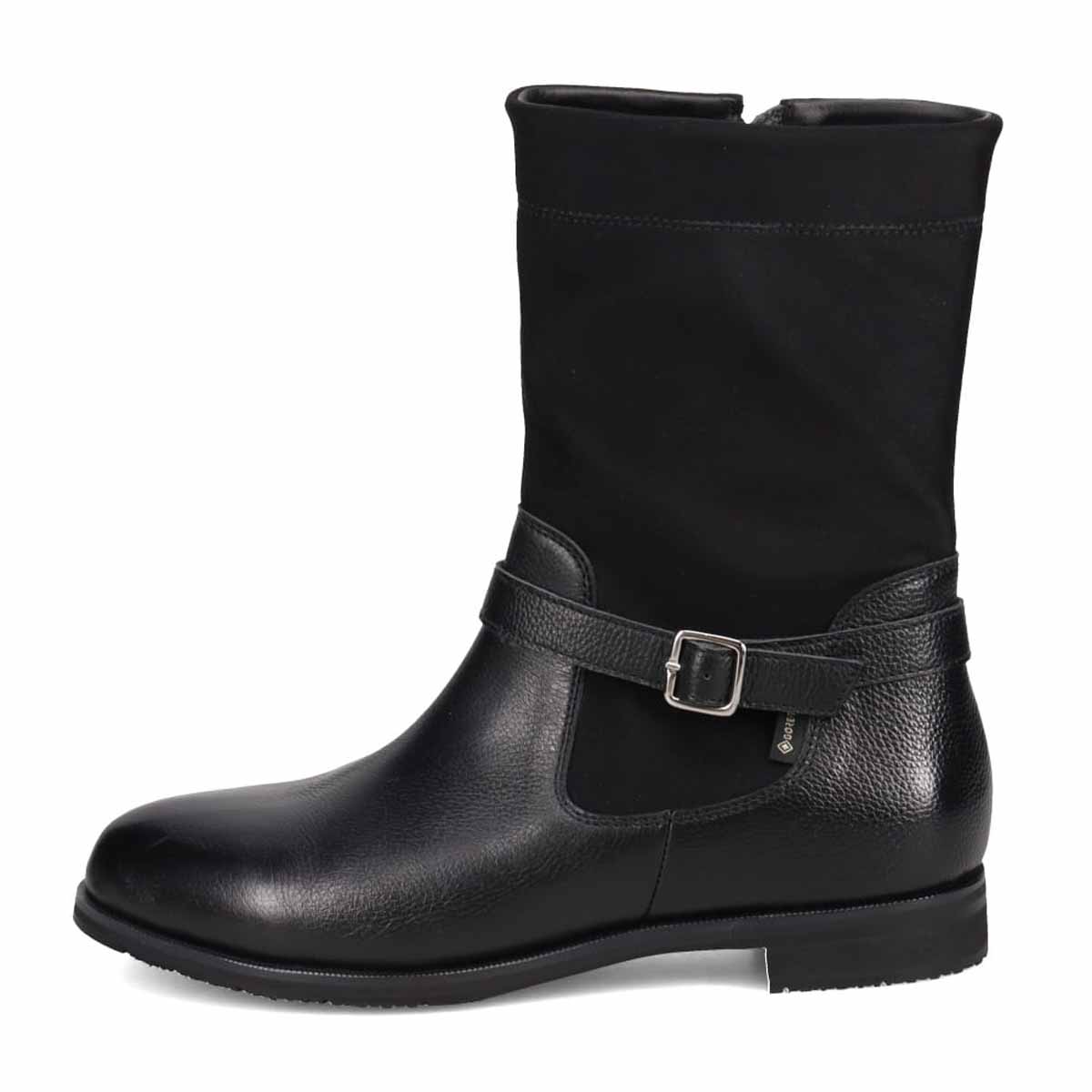 【GORE-TEX】マドラスウォーク madras Walk ストレッチコンビ/ベルトブーツ MWL1112 BLACK 23.0