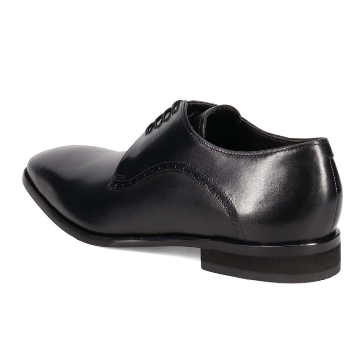 ペリーコレクション PERRY COLLECTION 外羽根プレーントゥビジネスシューズ  PR6502 BLACK 25.0