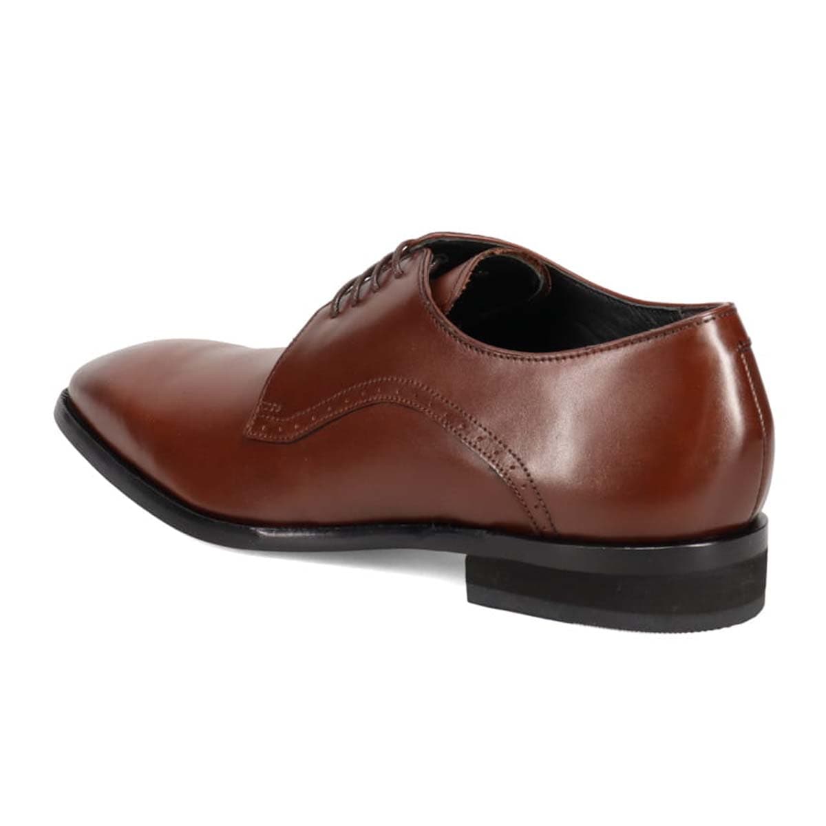 ペリーコレクション PERRY COLLECTION 外羽根プレーントゥビジネスシューズ  PR6502 BROWN 25.0