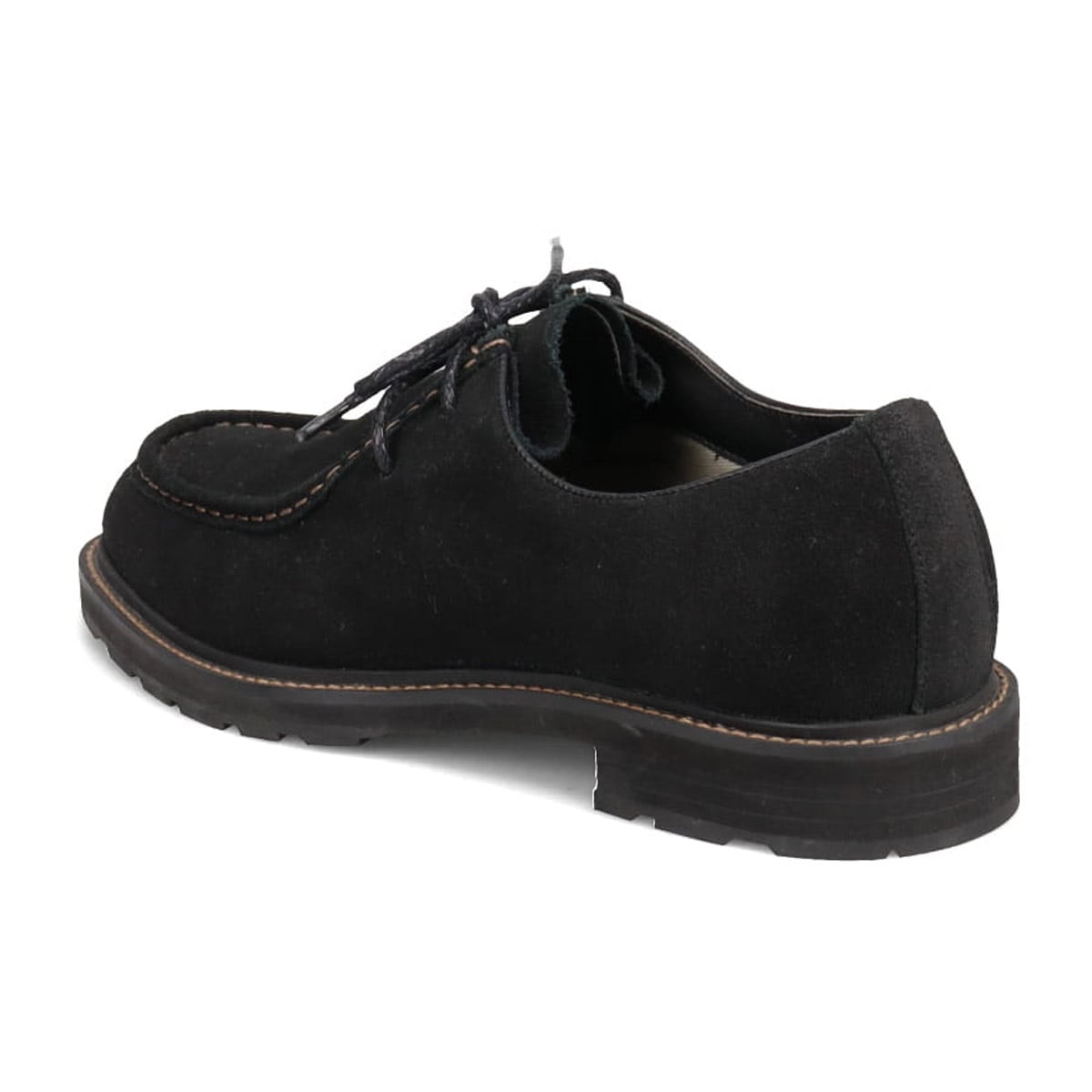 【eVent】Ｕチップモカ・カジュアルシューズ　SPDM3125 BLACK-VELOURS 25.0