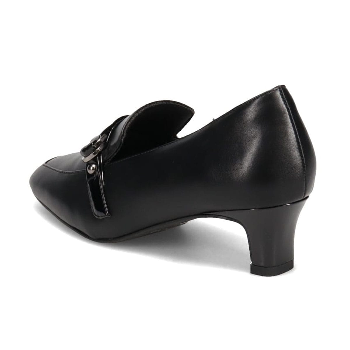 テーン tehen 活躍間違い無しのベルト付きモカパンプス　TN1779 BLACK 23.0