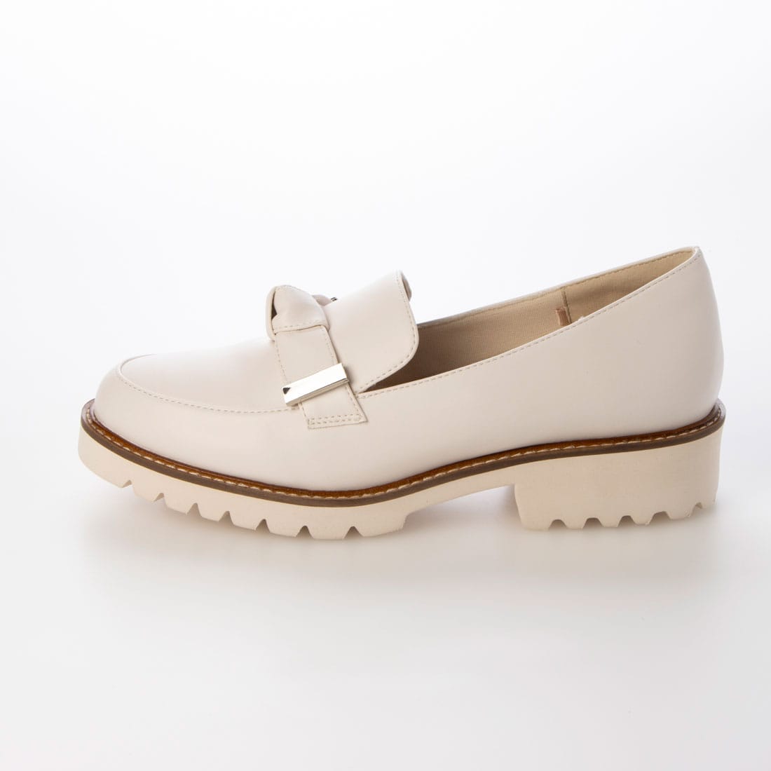 テーン tehen 高みえきれいめローファー　TN1792 IVORY 23.0