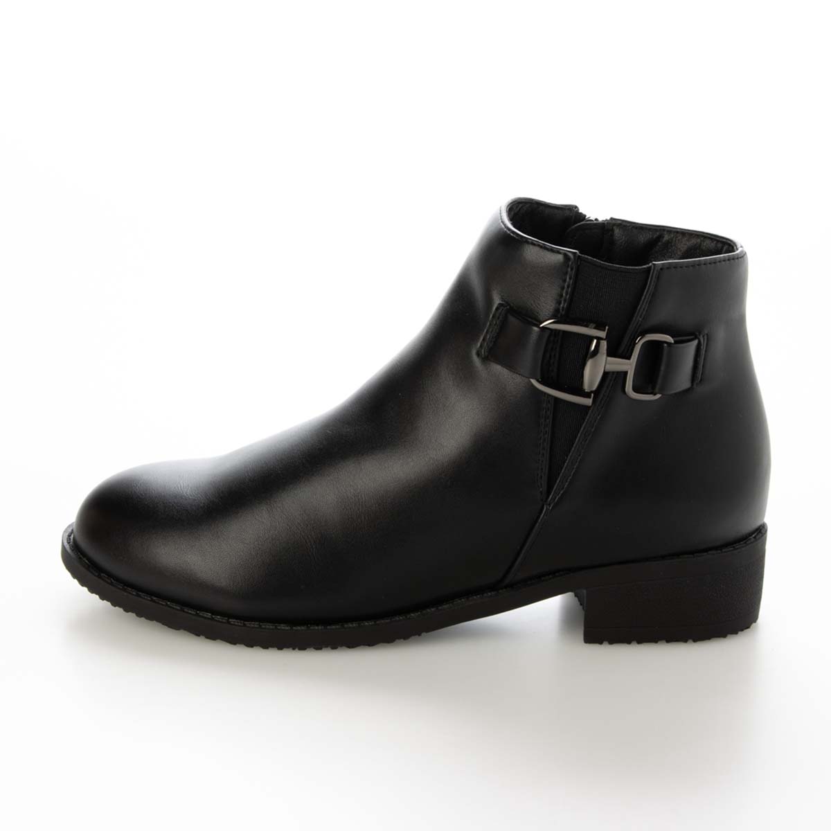 テーン tehen  オールウェザーサイドビット金具付き サイドゴアブーツ　TN2304 BLACK M（23.0～23.5）
