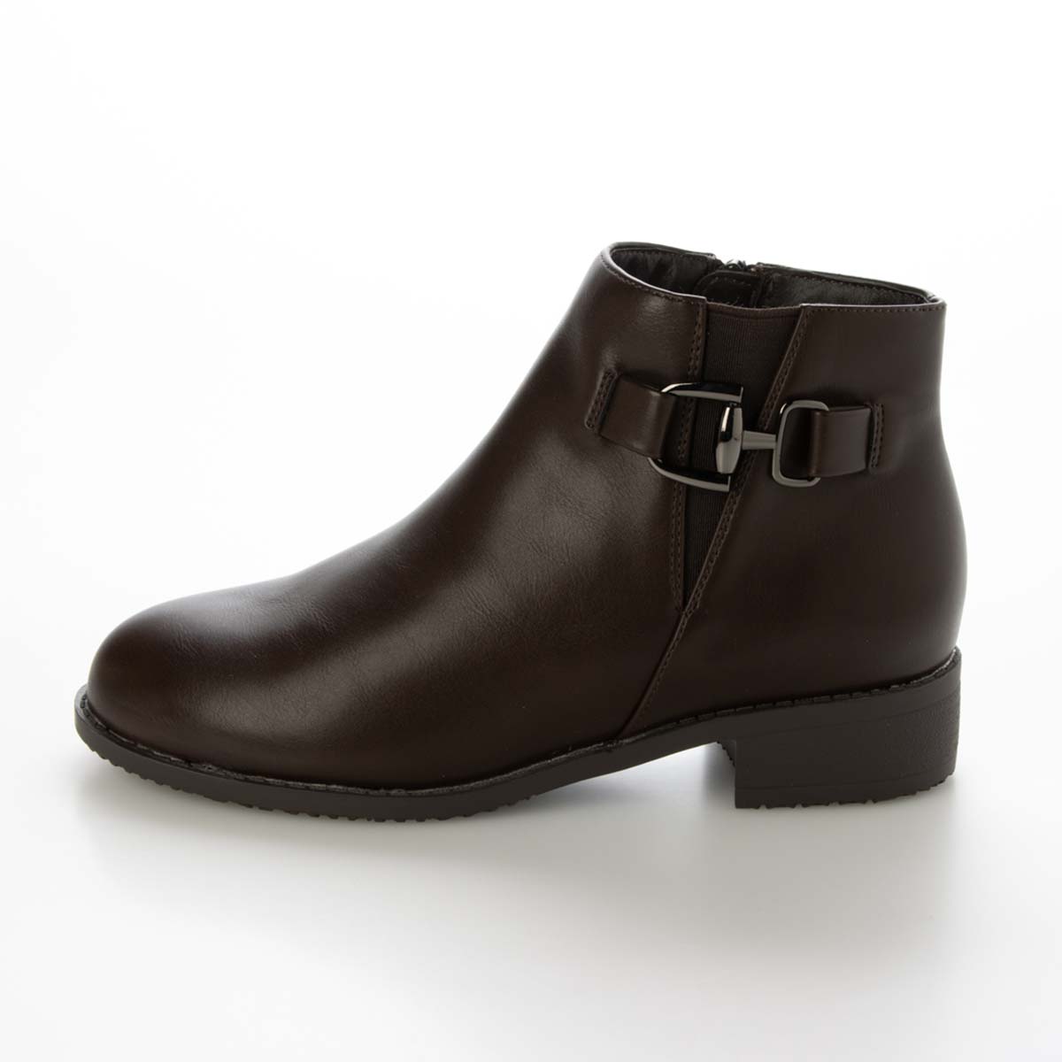 テーン tehen  オールウェザーサイドビット金具付き サイドゴアブーツ　TN2304 D-BROWN M（23.0～23.5）
