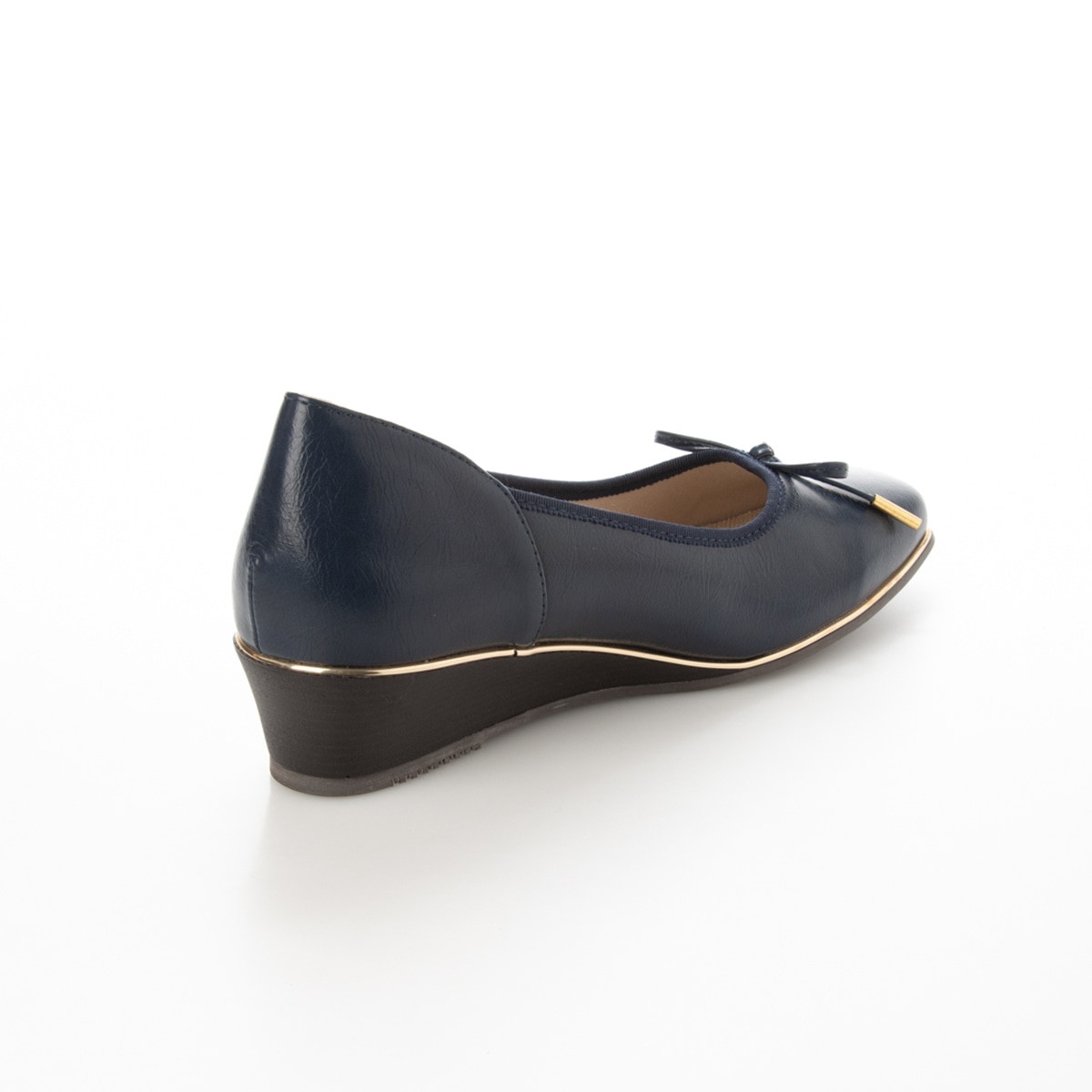 テーン tehen 柔らかアッパー♪ベーシックリボンパンプス TN4016 NAVY 23.0