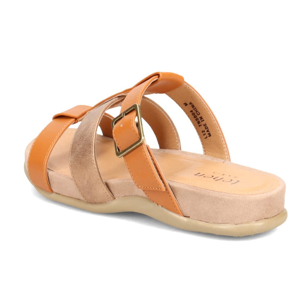 テーン tehen 定番 フラット フットベッドサンダル  TN5004 CAMEL M　(23.0～23.5)