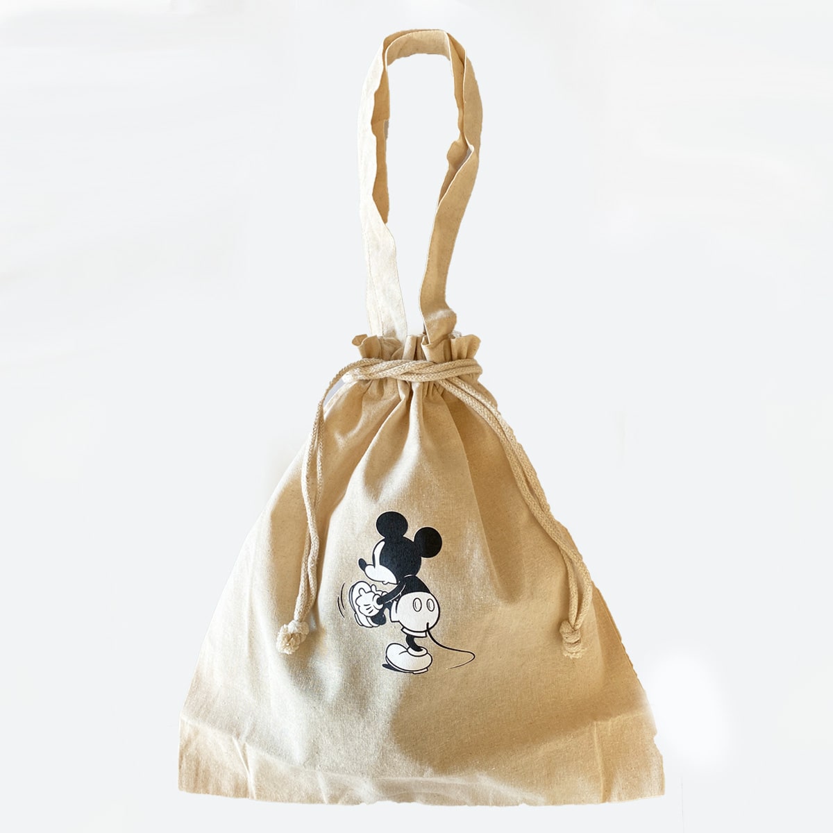 巾着トートバッグ ミッキーマウスイラスト入り Zpmd Dnktb Free Beige ウィメンズ Madras マドラス 公式 巾着トートバッグ ミッキーマウスイラスト入り Zpmd Dnktb Free Beige ウィメンズ Madras マドラス 公式