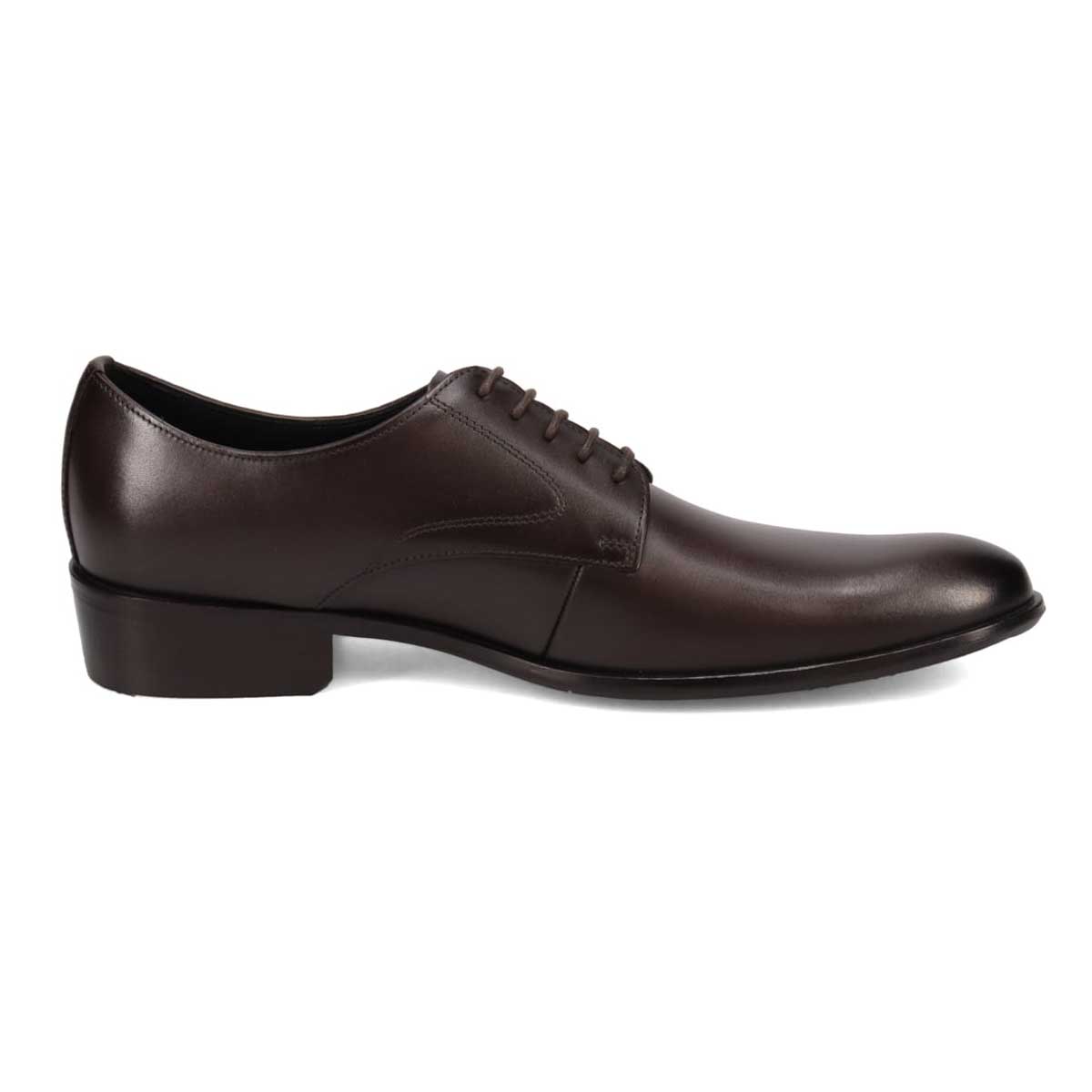 ランバンコレクション LANVIN COLLECTION 外羽根プレーントゥビジネスシューズ  083470 D-BROWN 25.0