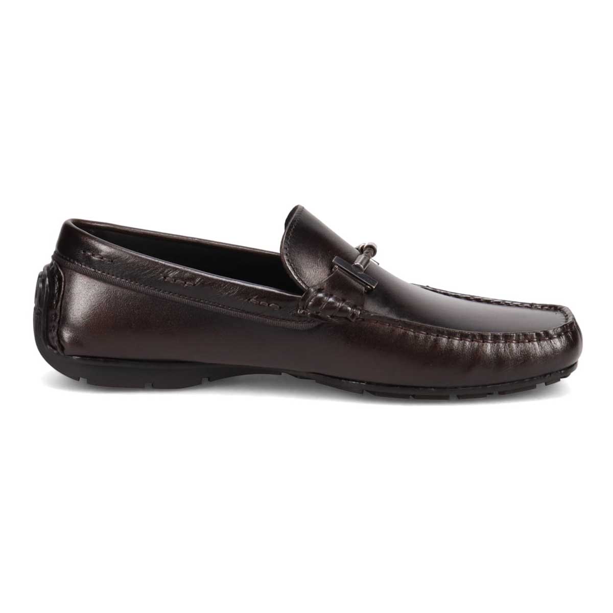 ランバンコレクション LANVIN COLLECTION ビット付き ドライビングシューズ 083482 D-BROWN 25.0