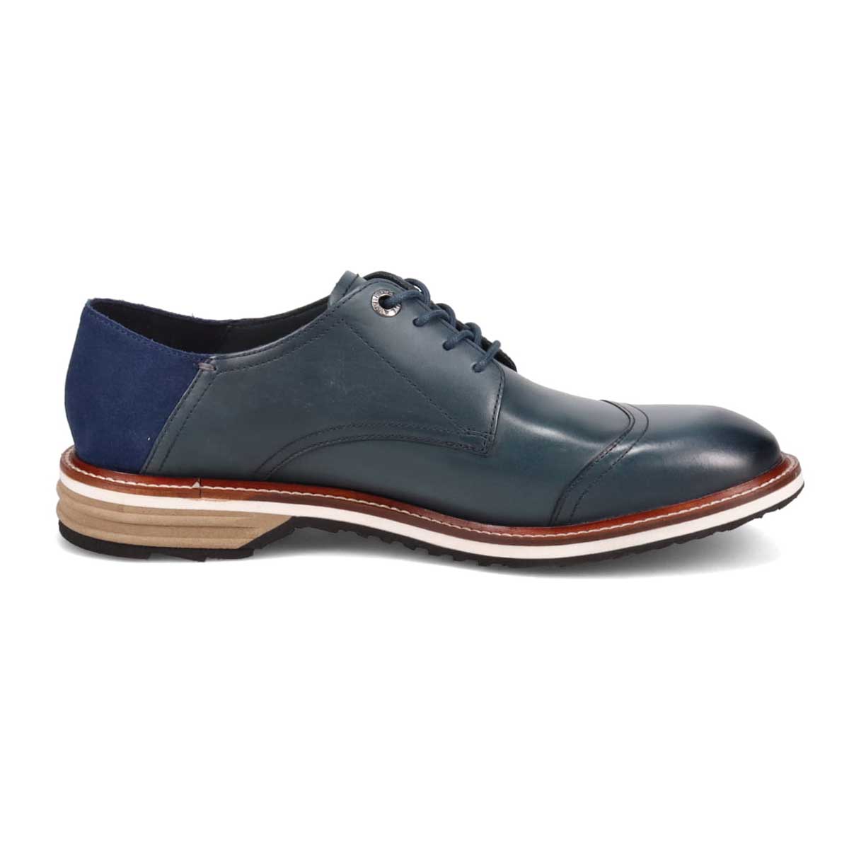 ランバンオンブルー LANVIN en Bleu レースアップ カジュアルシューズ  086514 NAVY 25.0