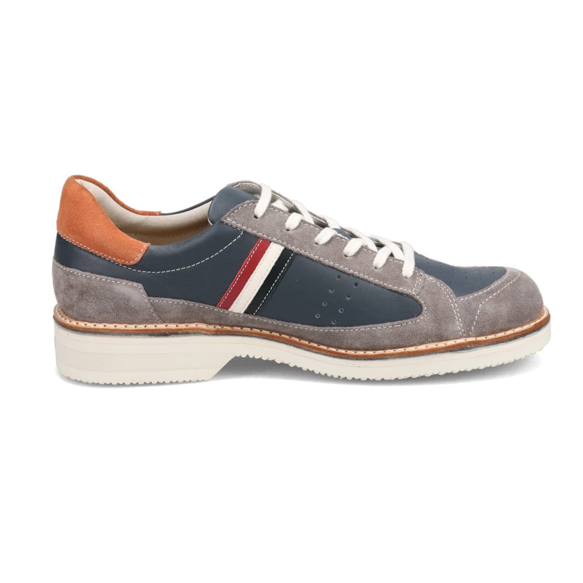CASTELBAJAC　ステッチダウン製法　レザースニーカー　12268 NAVY 25.0